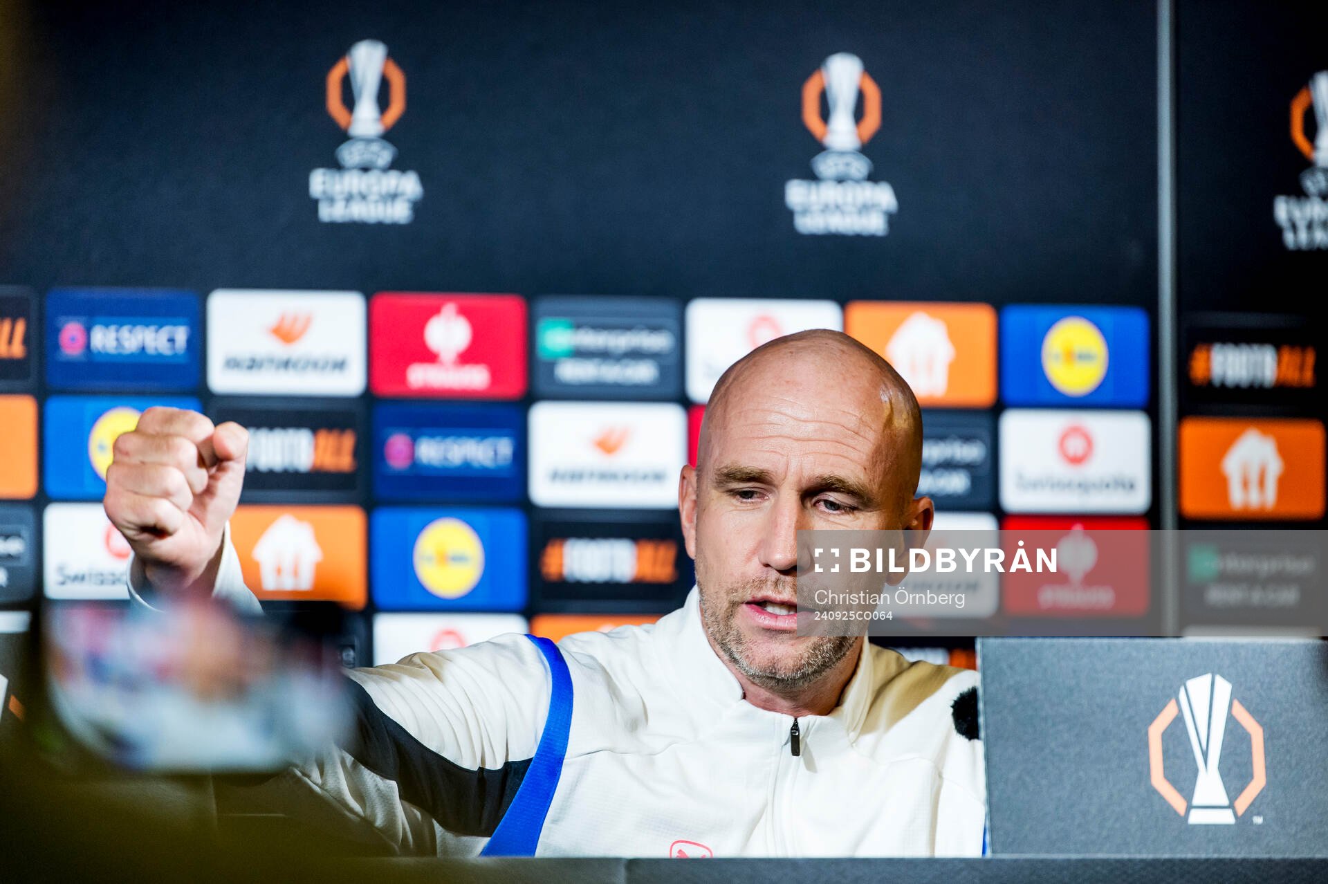 Head coach Henrik Rydström of Malmö FF