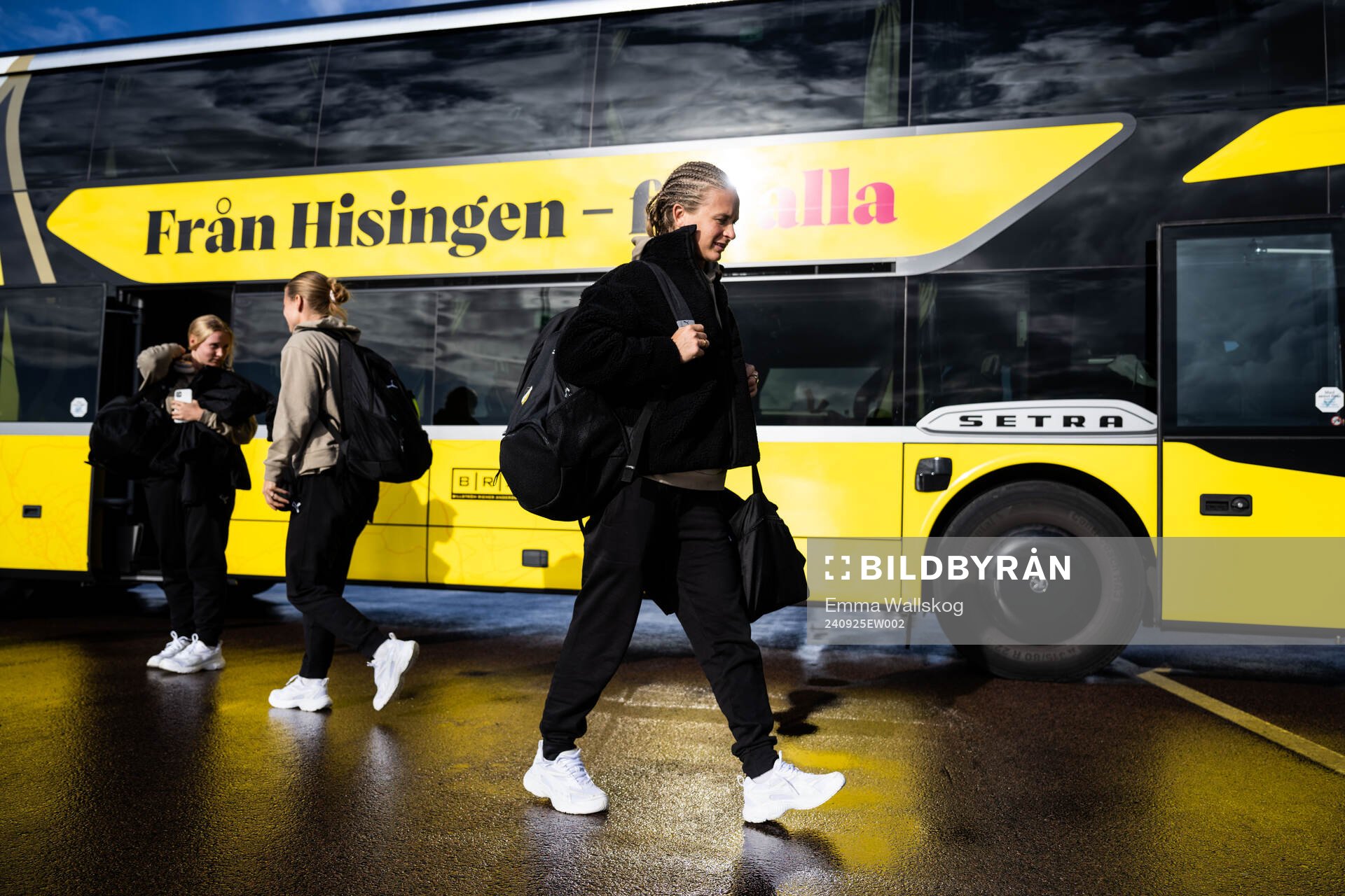 Filippa Curmark of Häcken travel to London