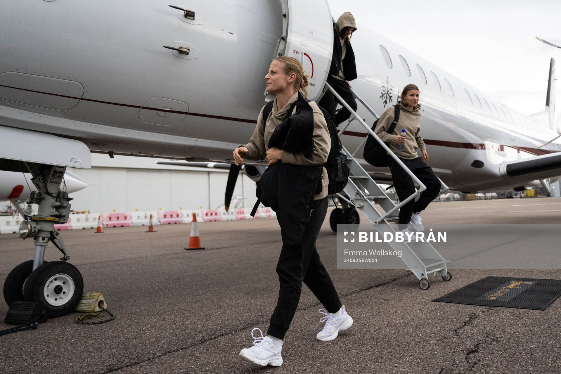 Anna Anvegård of Häcken travel to London