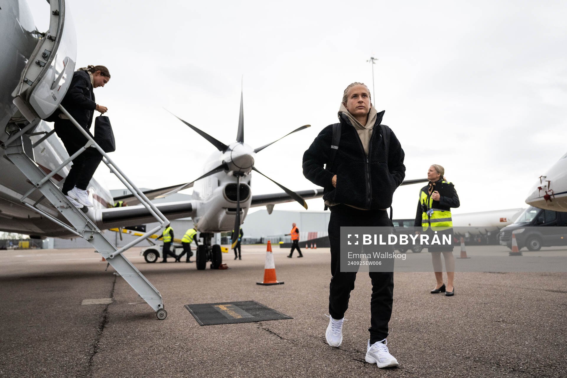 Filippa Curmark of Häcken travel to London
