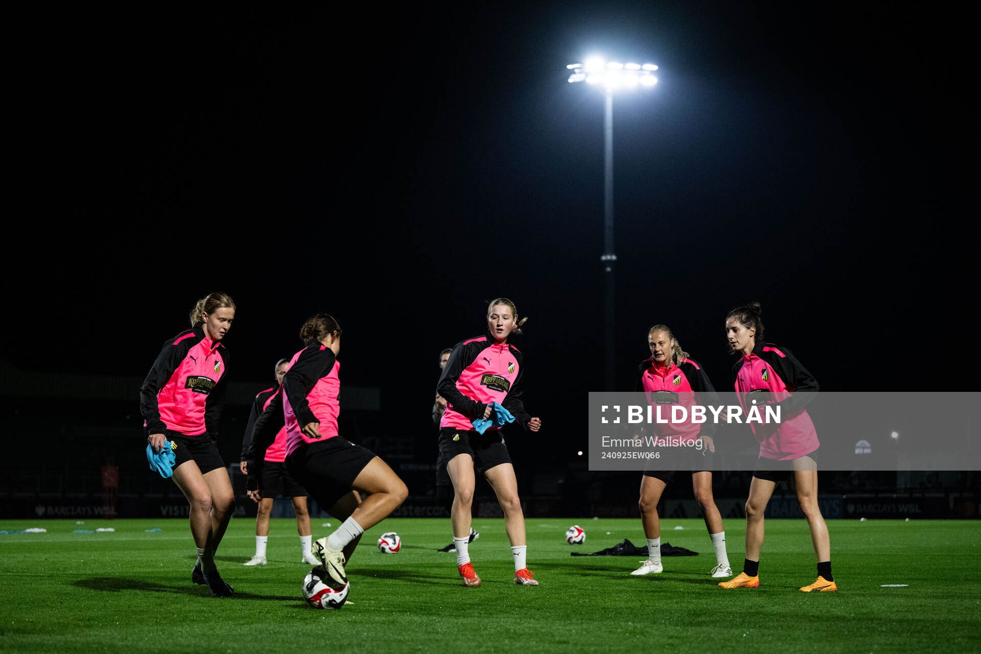 Emma Östlund, Alexandra Larsson, Elma Junttila Nelhage and