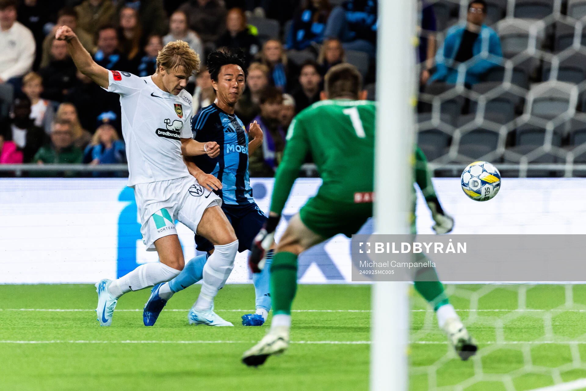 Djurgårdens Keita Kosugi samt Brommapojkarnas Theo