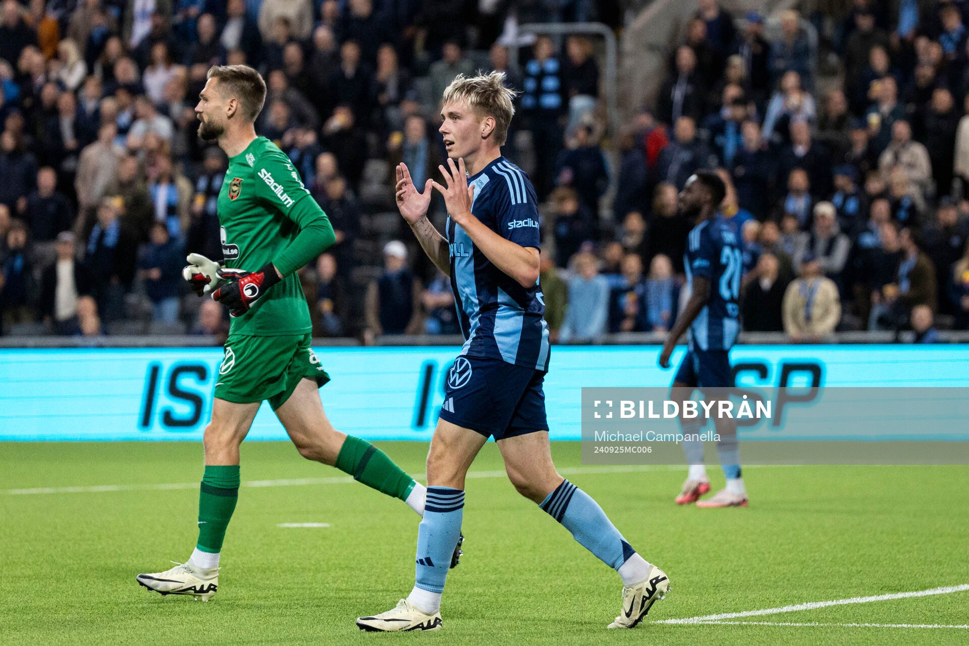 Djurgårdens Santeri Haarala deppar