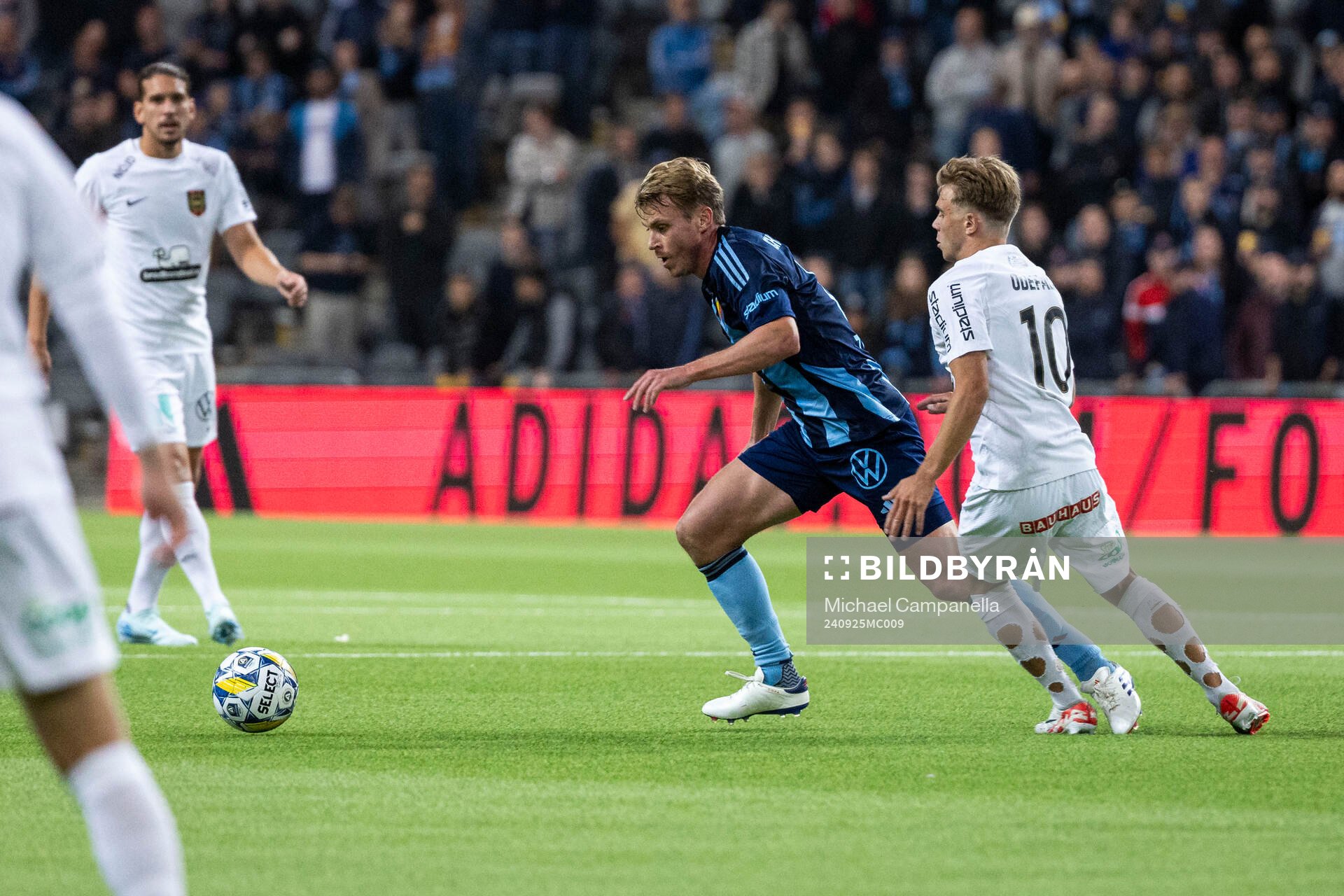 Djurgårdens Rasmus Schuller och Brommapojkarnas Wilmer