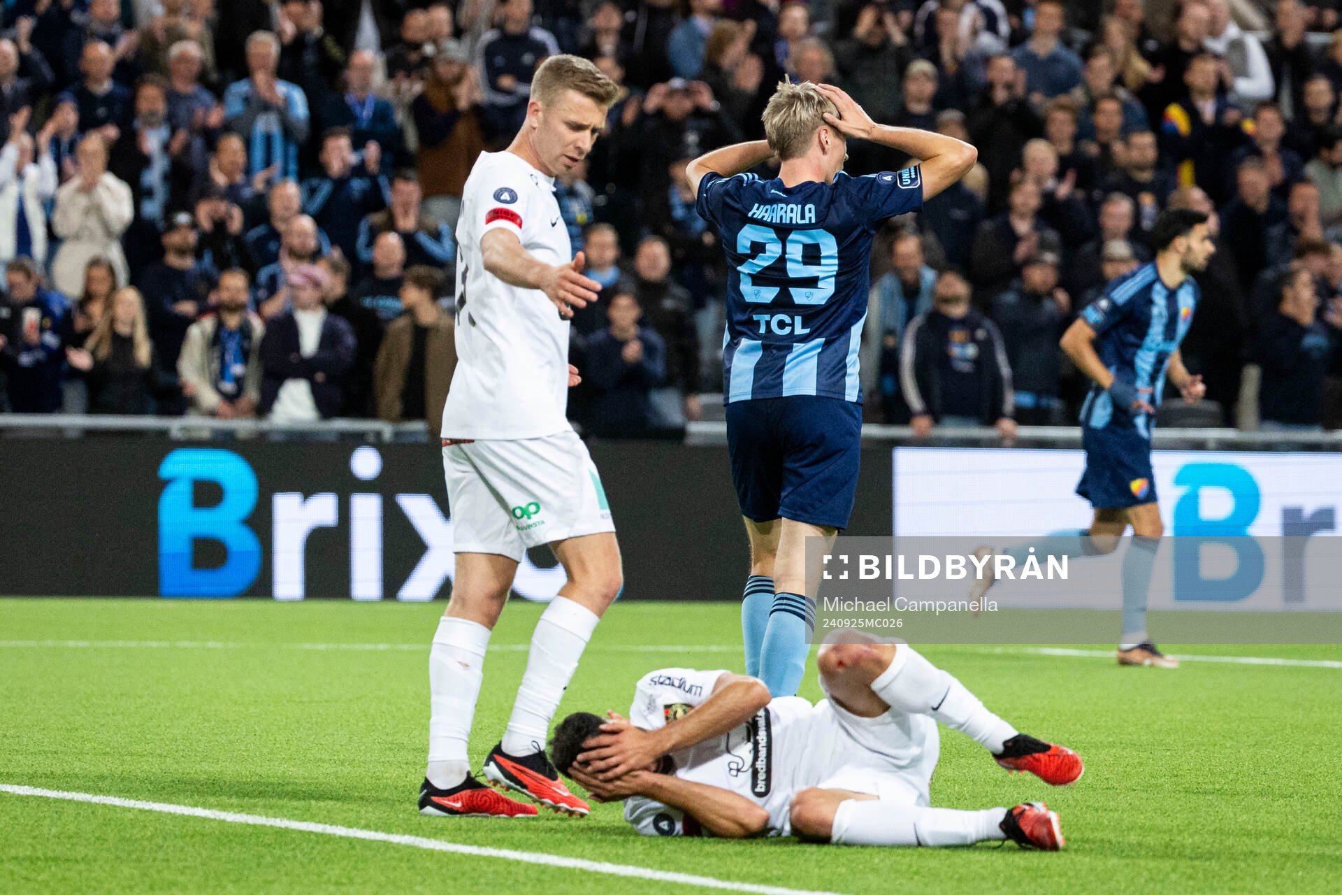 Djurgårdens Santeri Haarala deppar