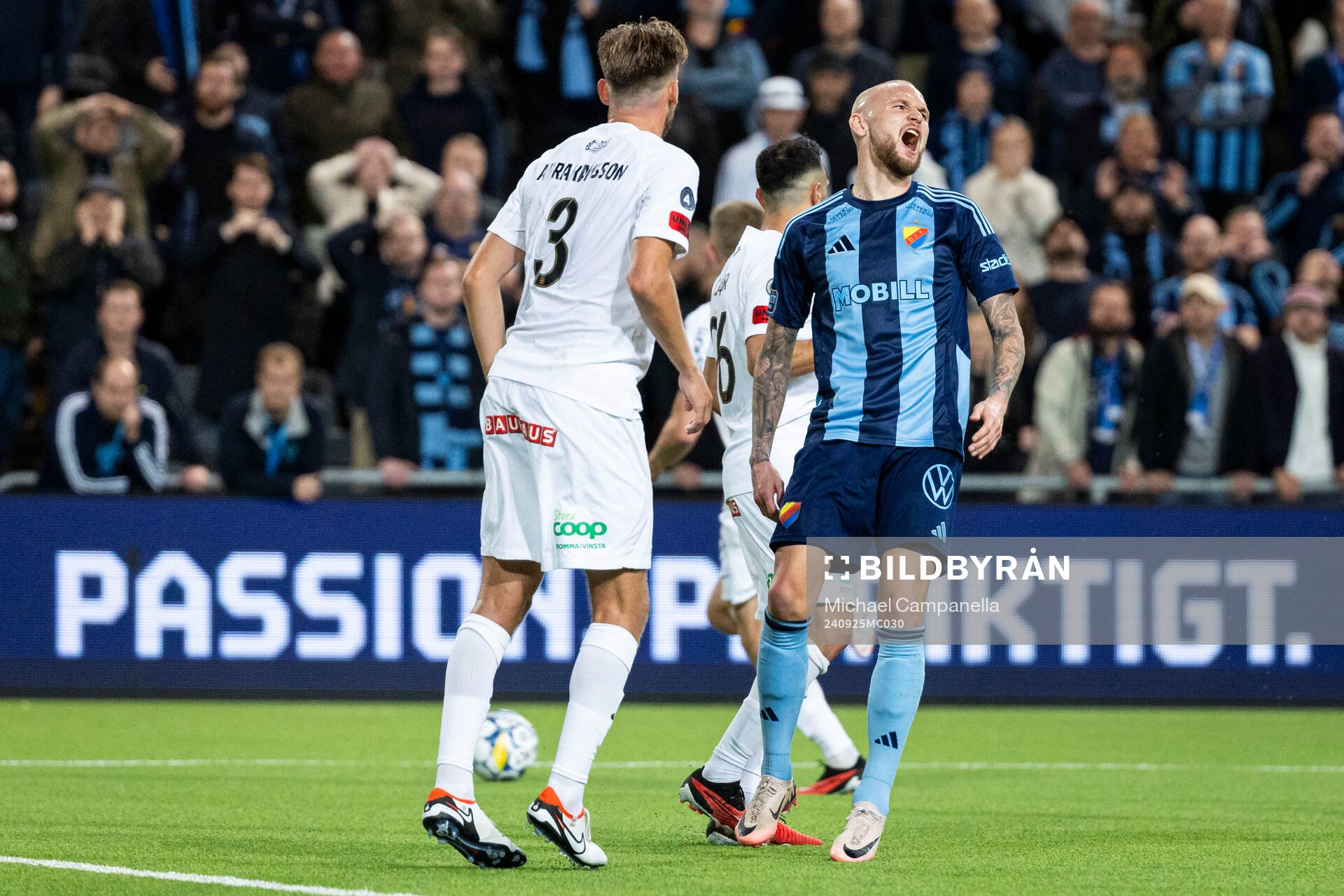 Djurgårdens Adam Ståhl deppar