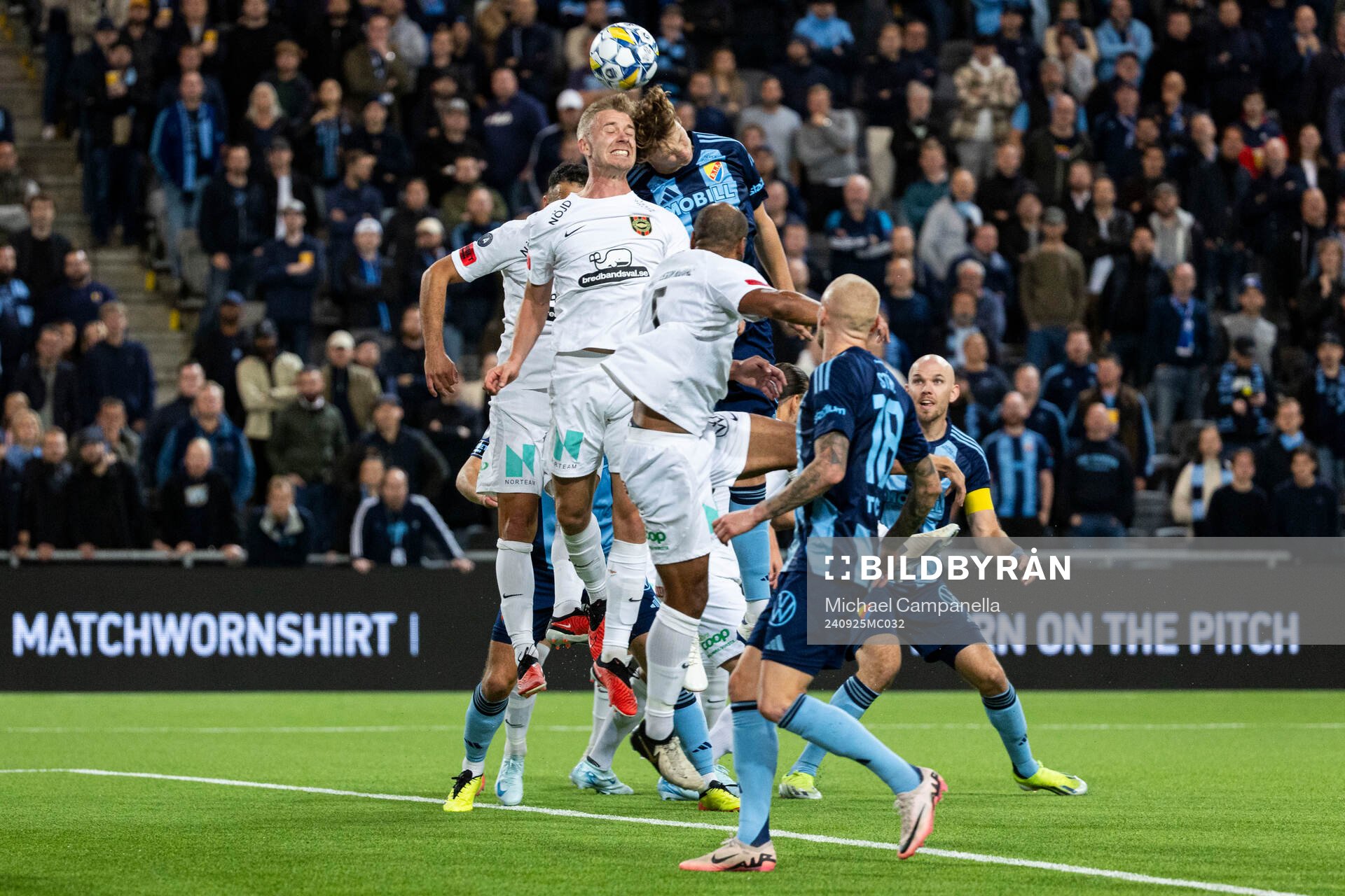 Brommapojkarnas Ludvig Fritzson och Djurgårdens Miro Tenho
