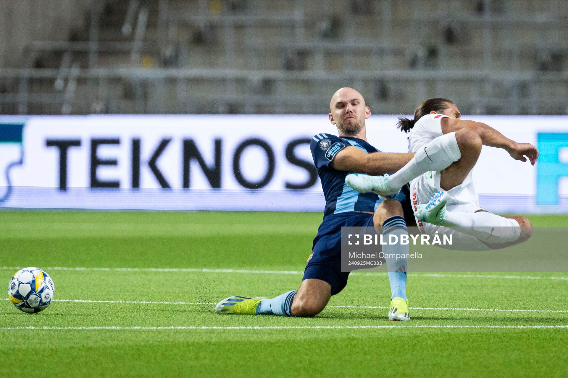 Djurgårdens Marcus Danielson och Brommapojkarnas Nikola
