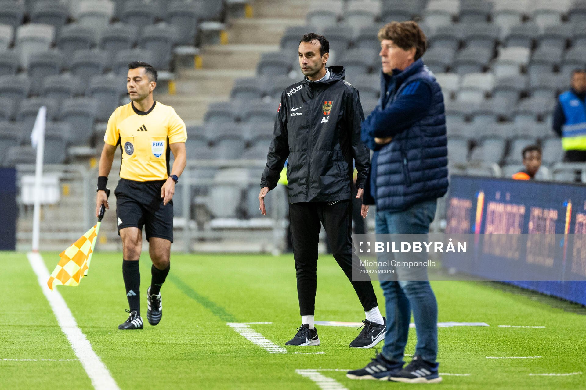 Brommapojkarnas tränare Andreas Engelmark