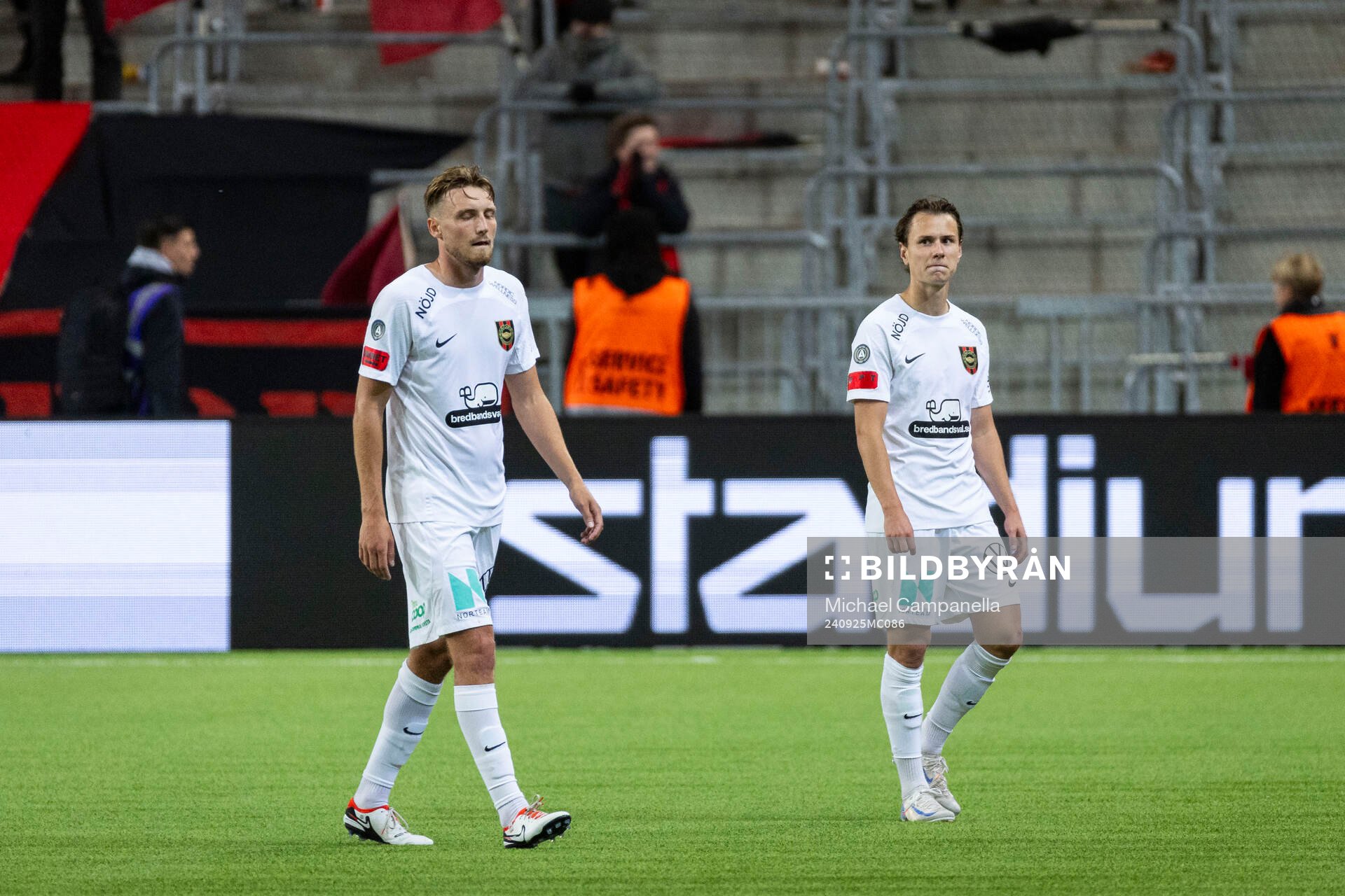 Brommapojkarnas Alexander Abrahamsson deppar