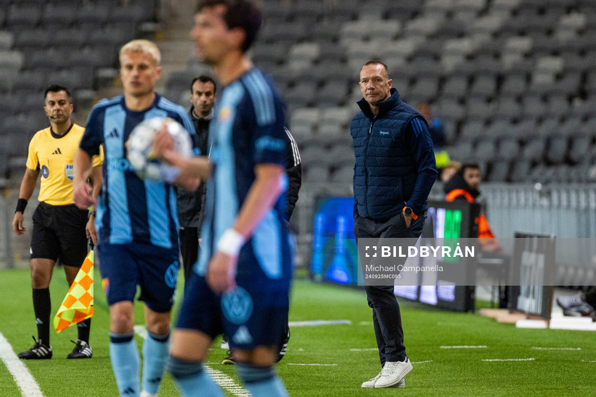 Djurgårdens tränare Kim Bergstrand