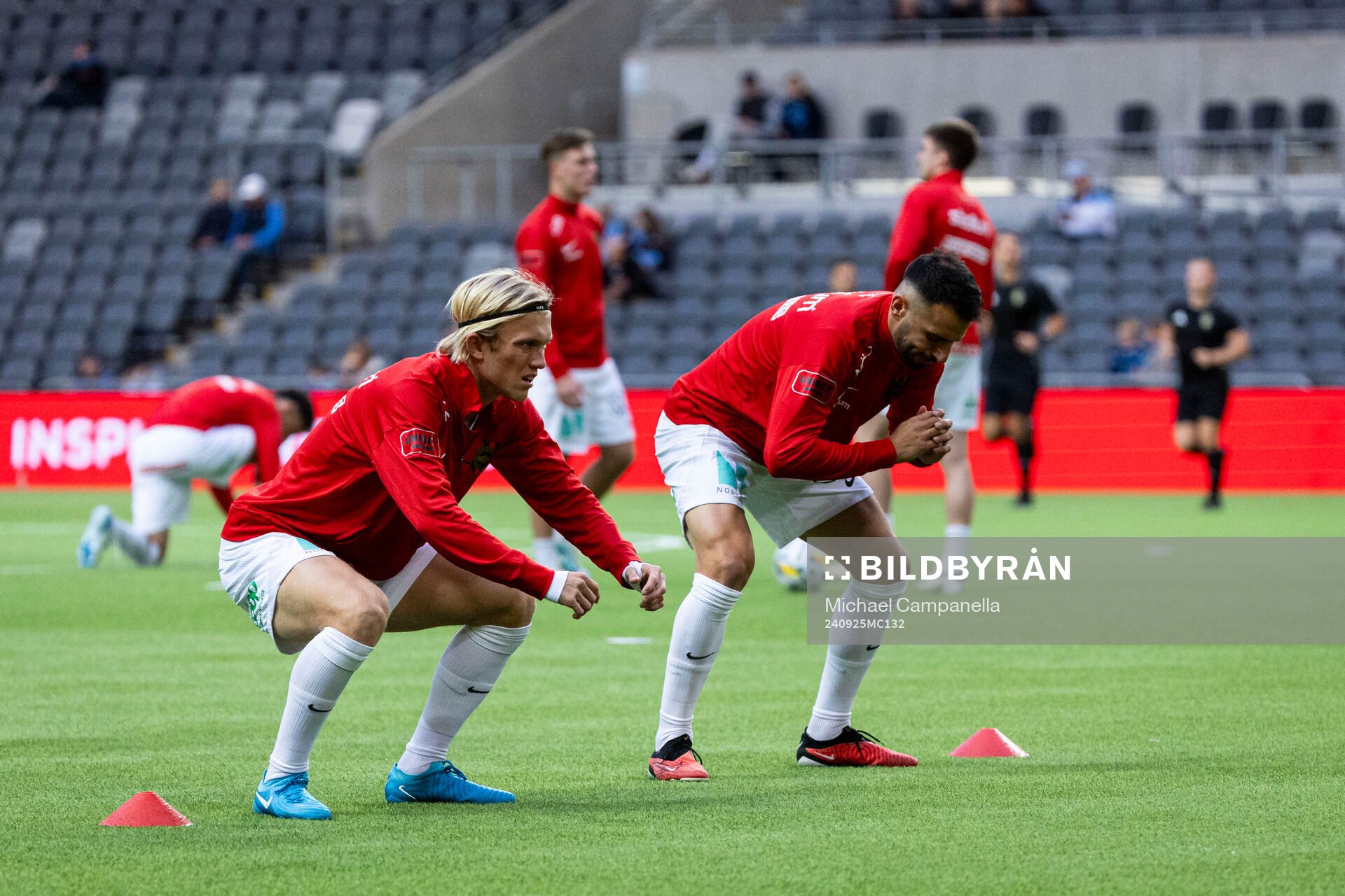 Brommapojkarnas Alexander Jensen och André Calisir