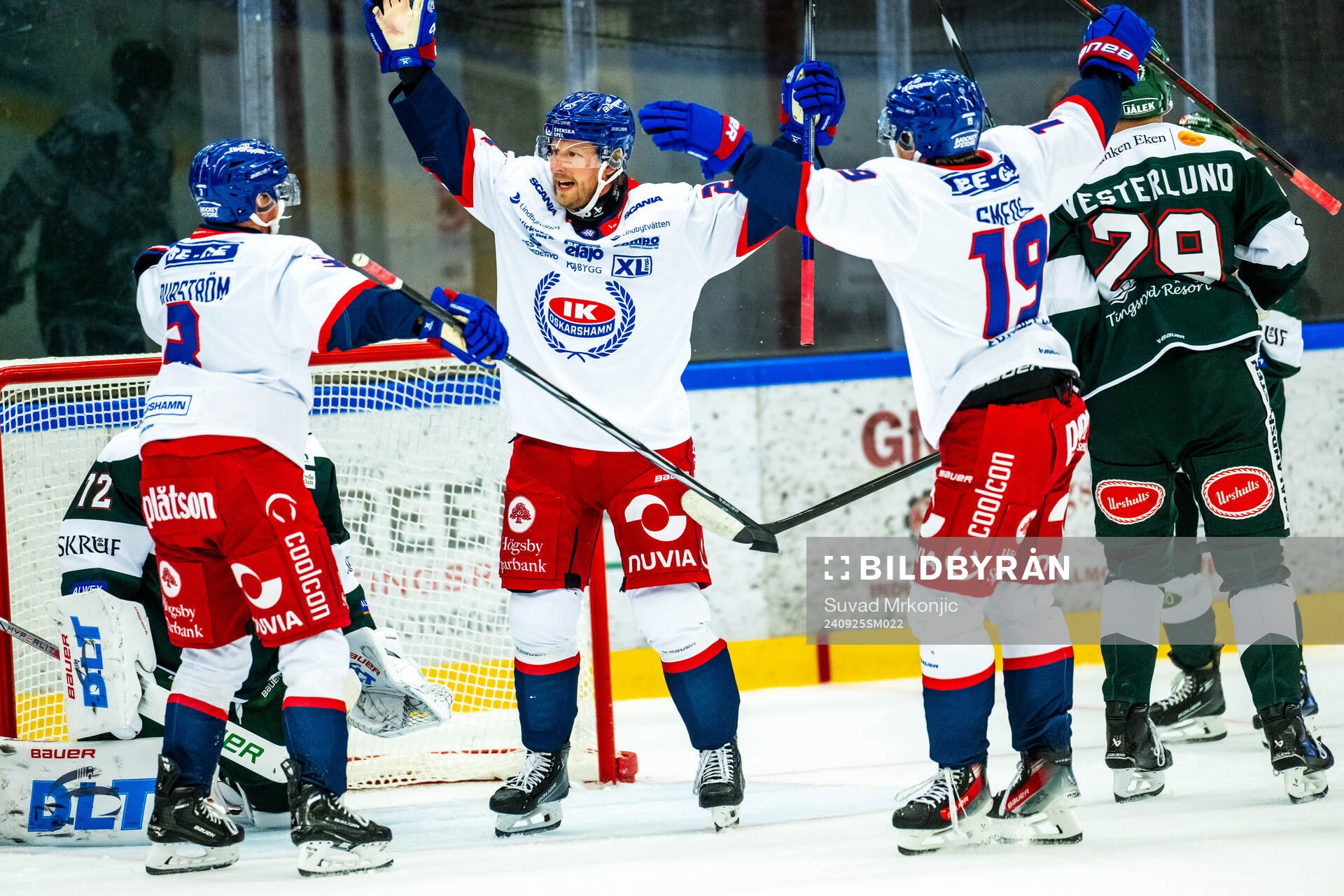 Oskarshamns Axel Wemmenborn jublar