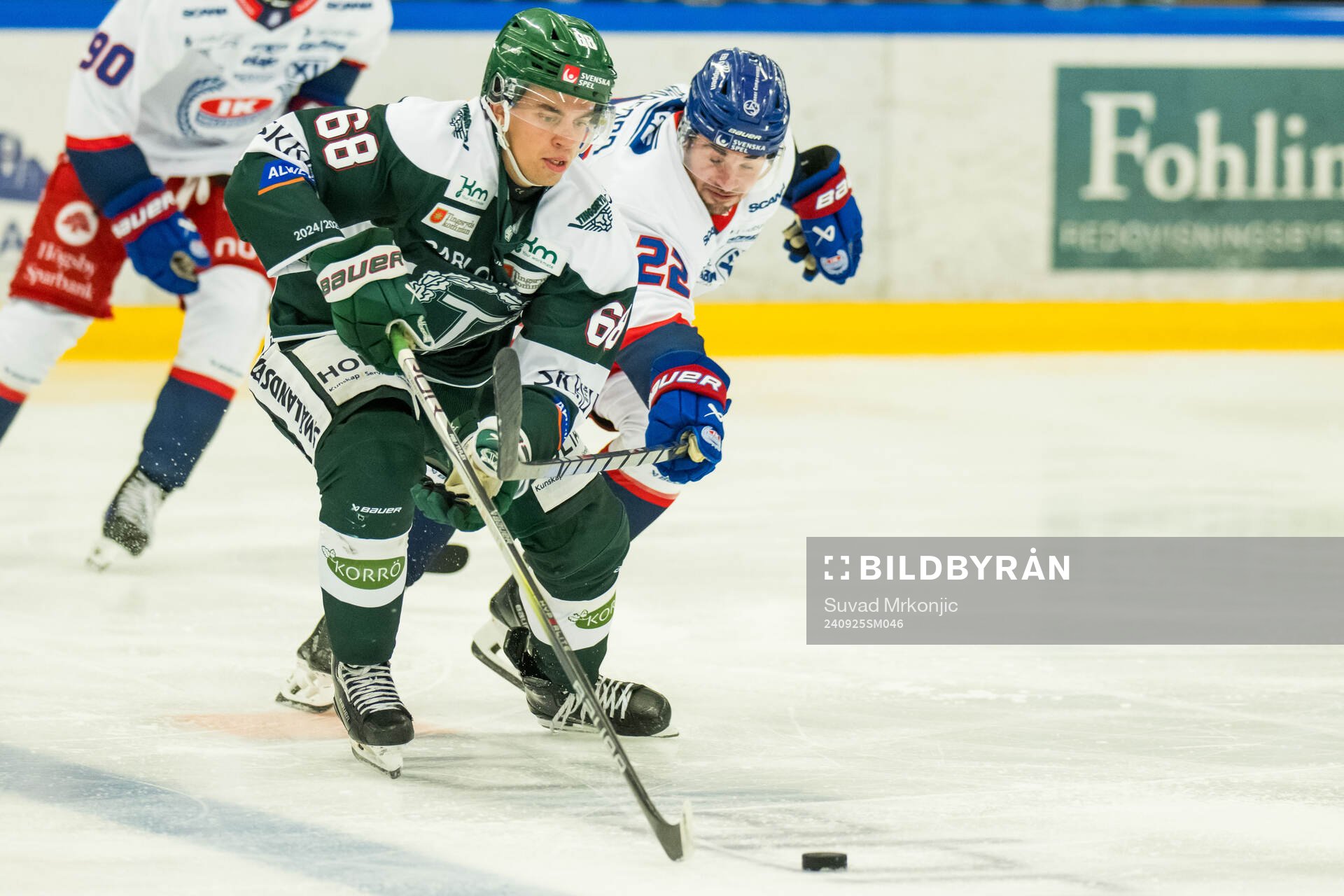 Tingsryds Theo Nordlund och Oskarshamns Erik Bradford