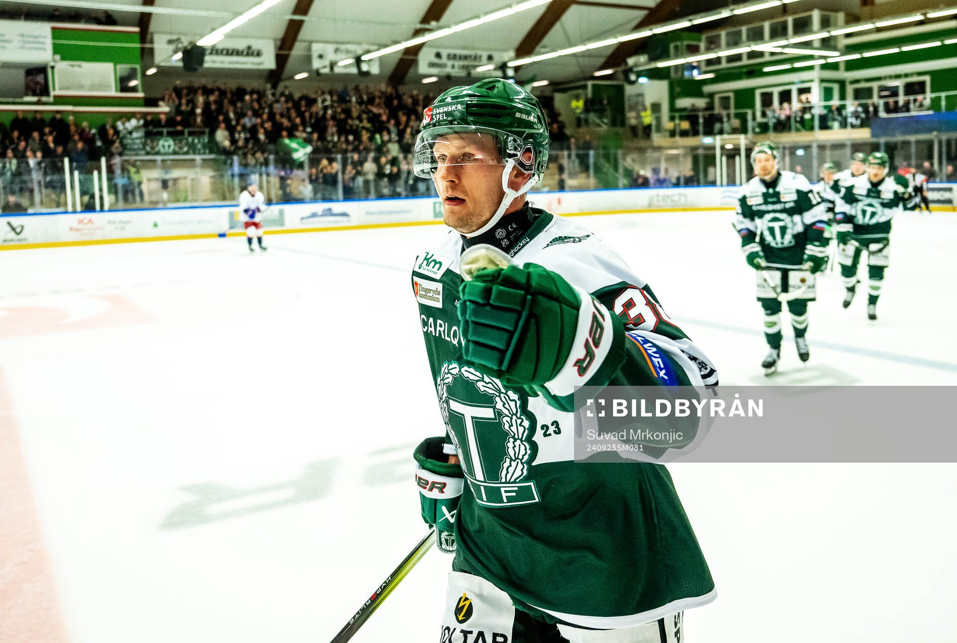 Tingsryds Teemu Tallberg jublar