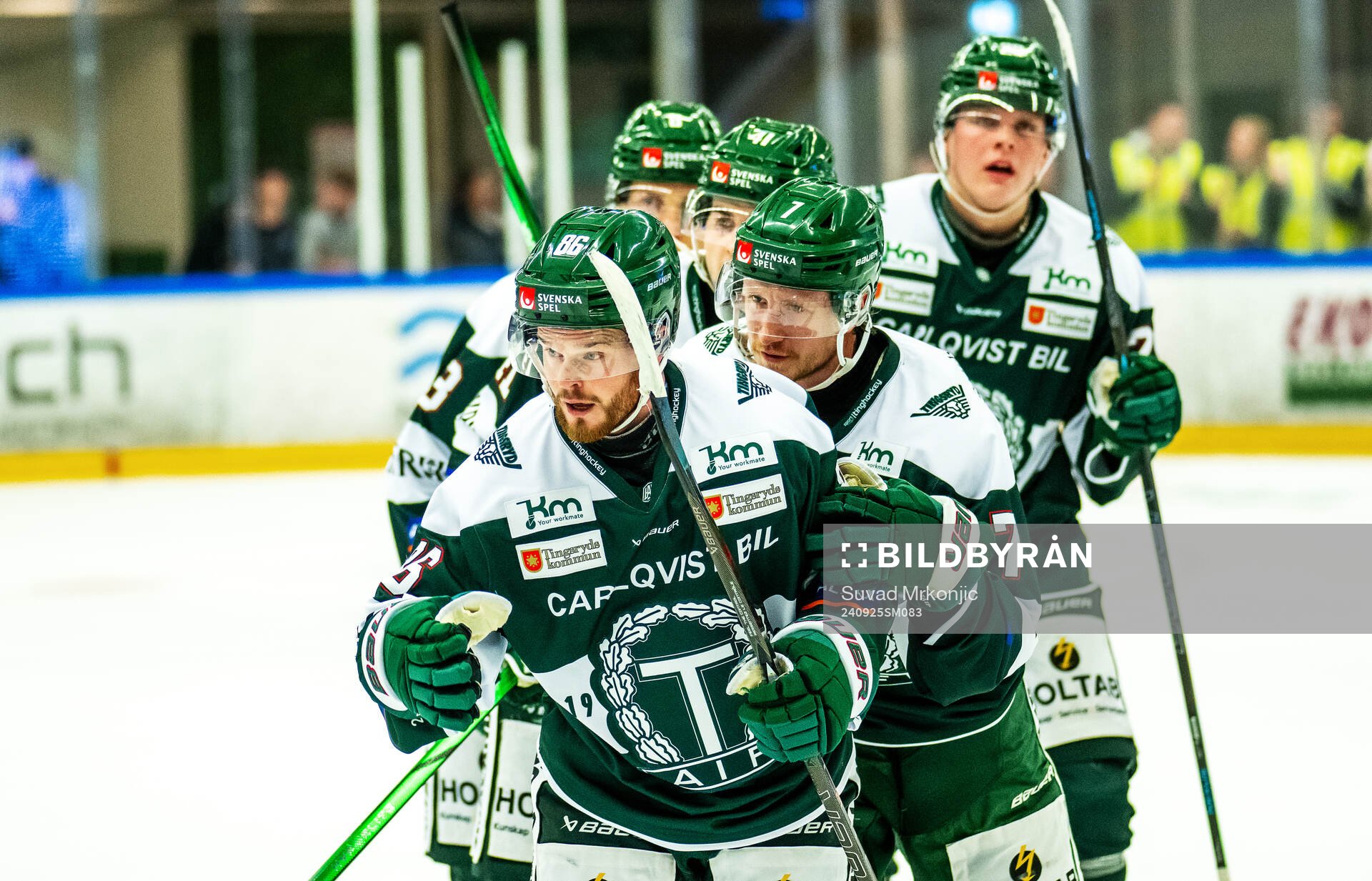 Tingsryds Jesper Sellin jublar