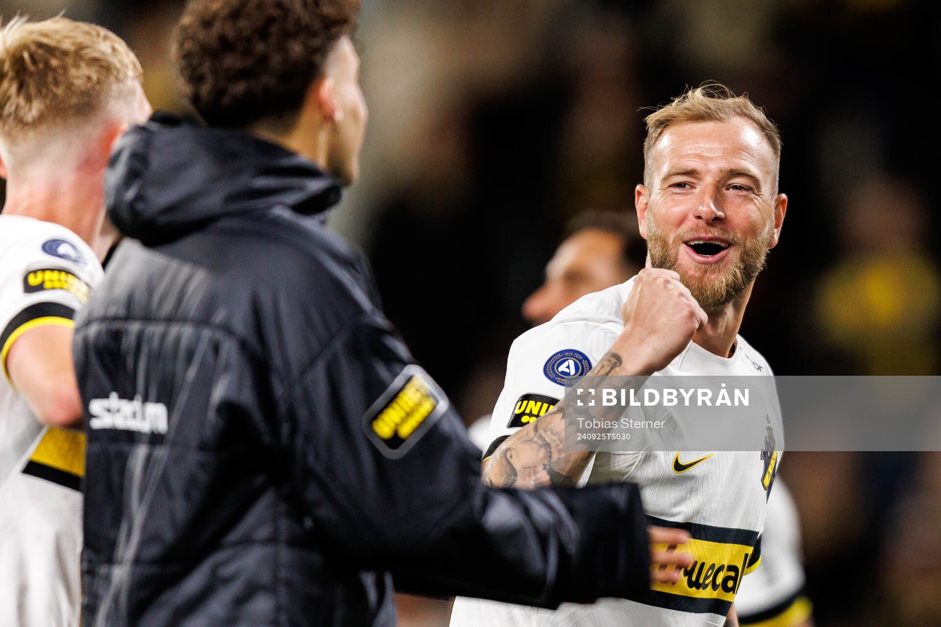 AIKs John Guidetti jublar