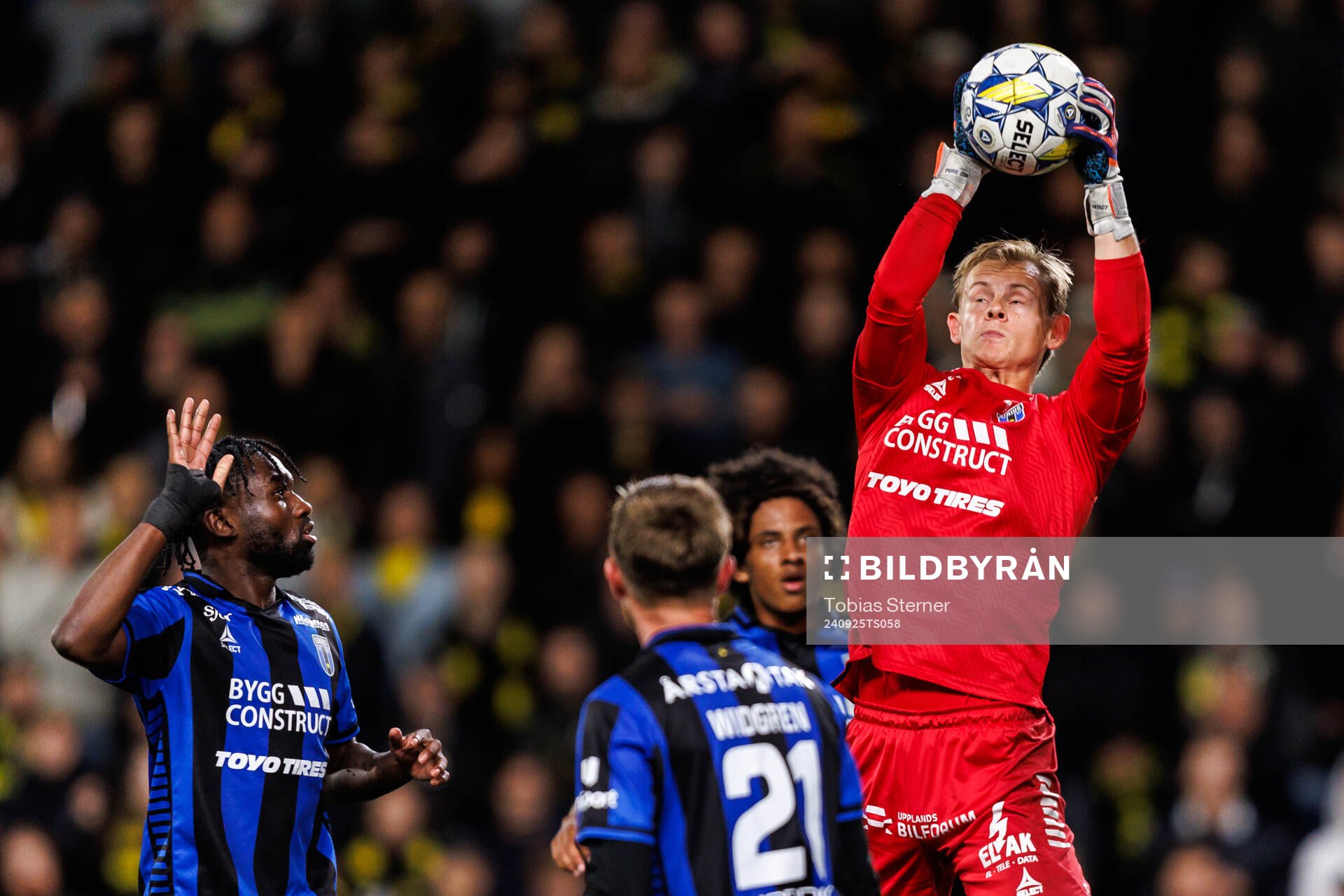 Sirius målvakt Jakob Tånnander