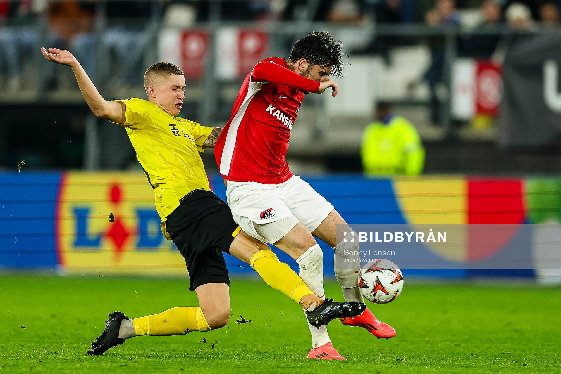 ALKMAAR - 25-09-2024, AFAS Stadium. UEFA Europa League,