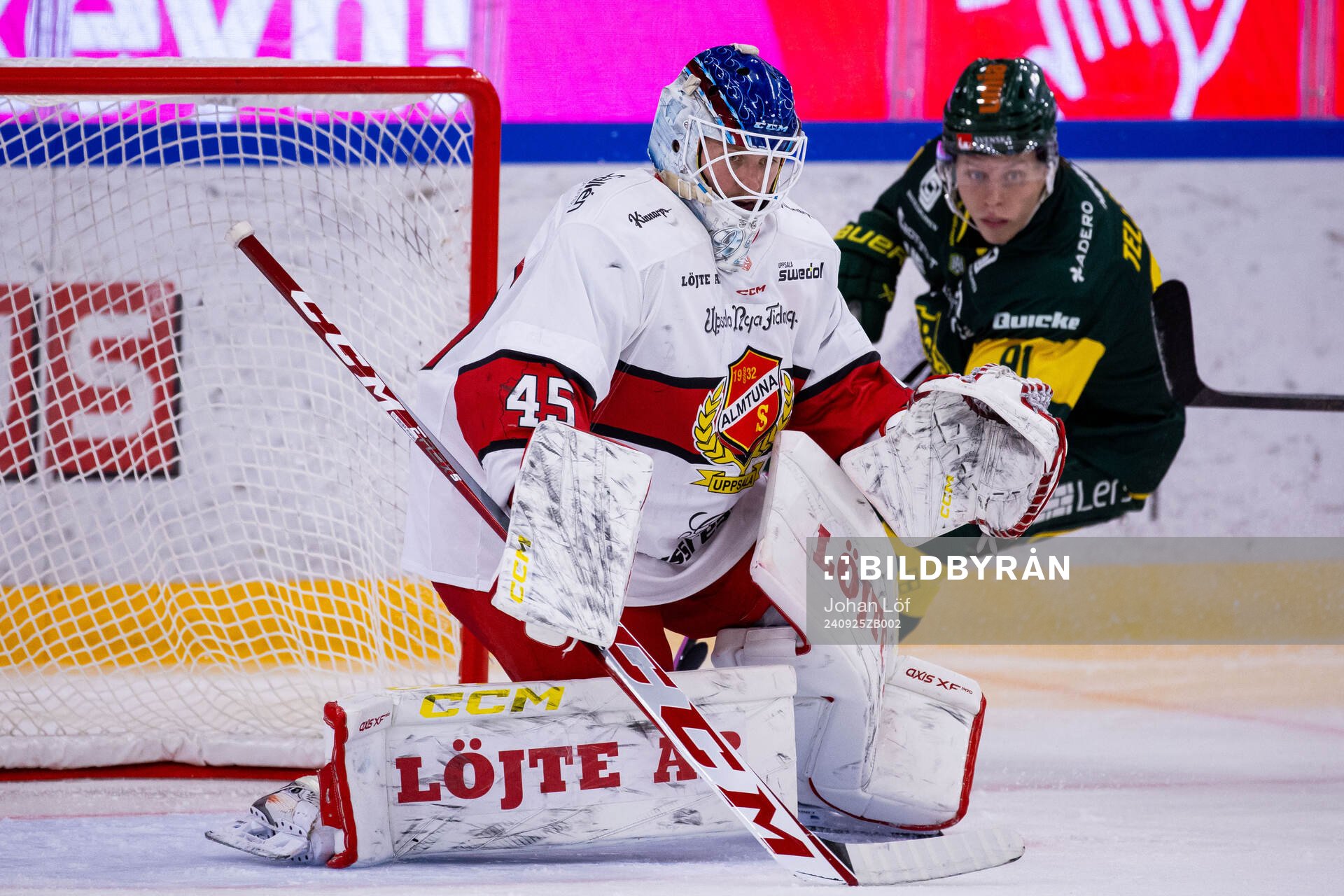 Almtunas målvakt Edvin Olofsson