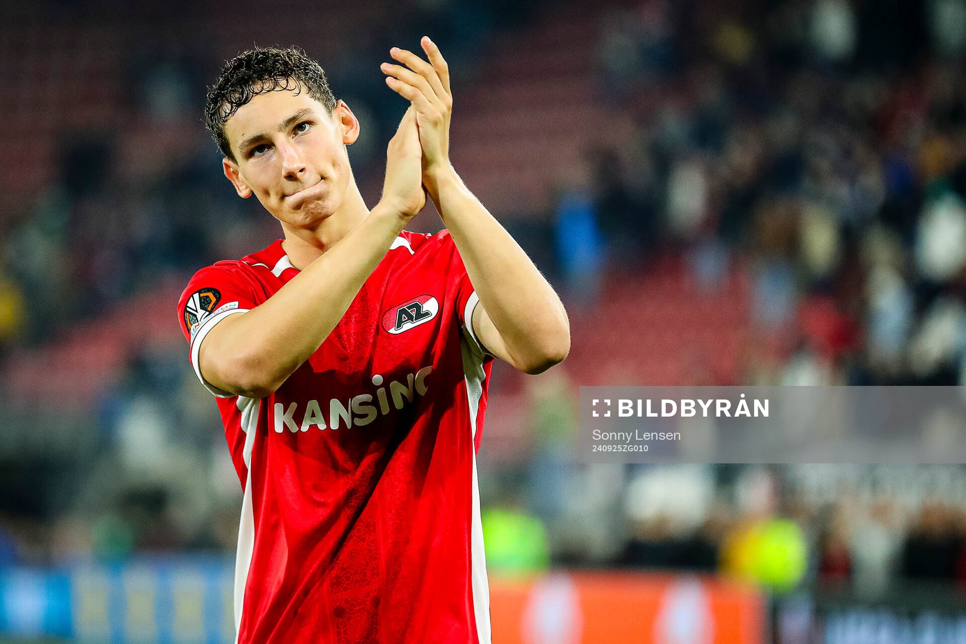 ALKMAAR - 25-09-2024, AFAS Stadium. UEFA Europa League,