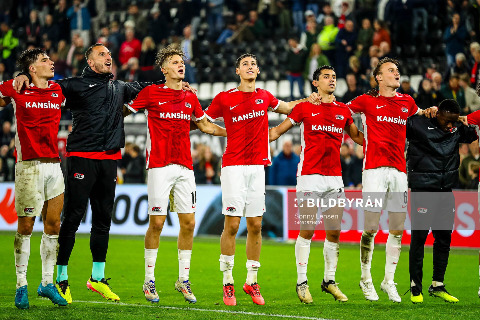 ALKMAAR - 25-09-2024, AFAS Stadium. UEFA Europa League,