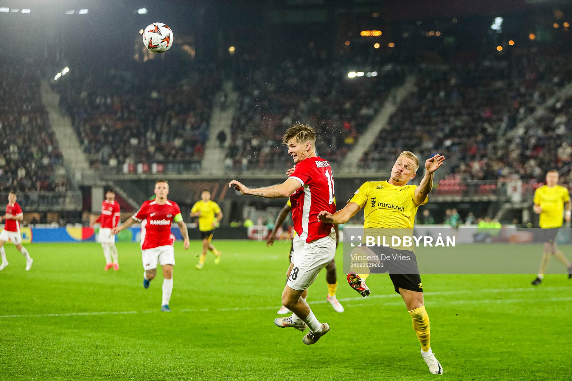ALKMAAR - 25-09-2024, AFAS Stadium. UEFA Europa League,