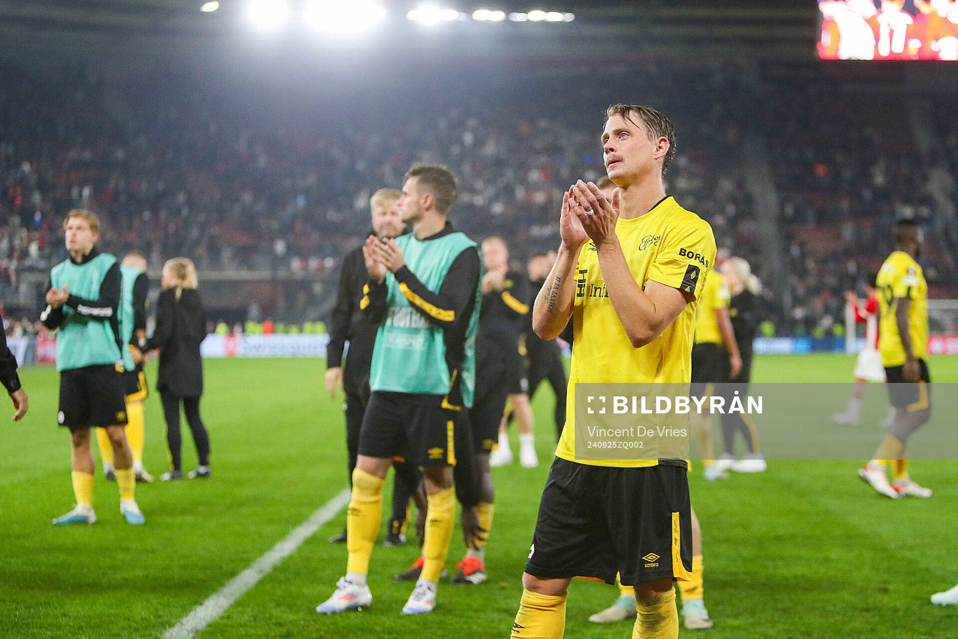 ALKMAAR - 25-09-2024, AFAS Stadium. UEFA Europa League,