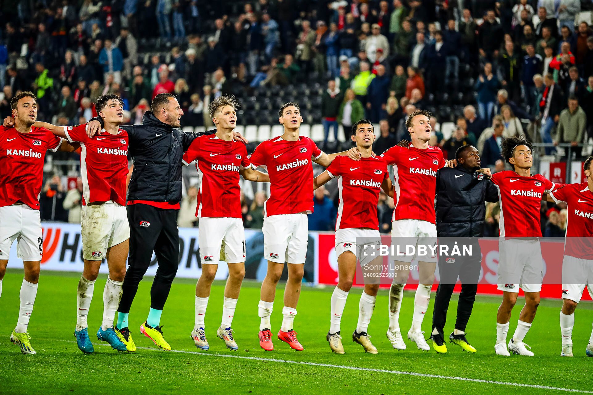 ALKMAAR - 25-09-2024, AFAS Stadium. UEFA Europa League,