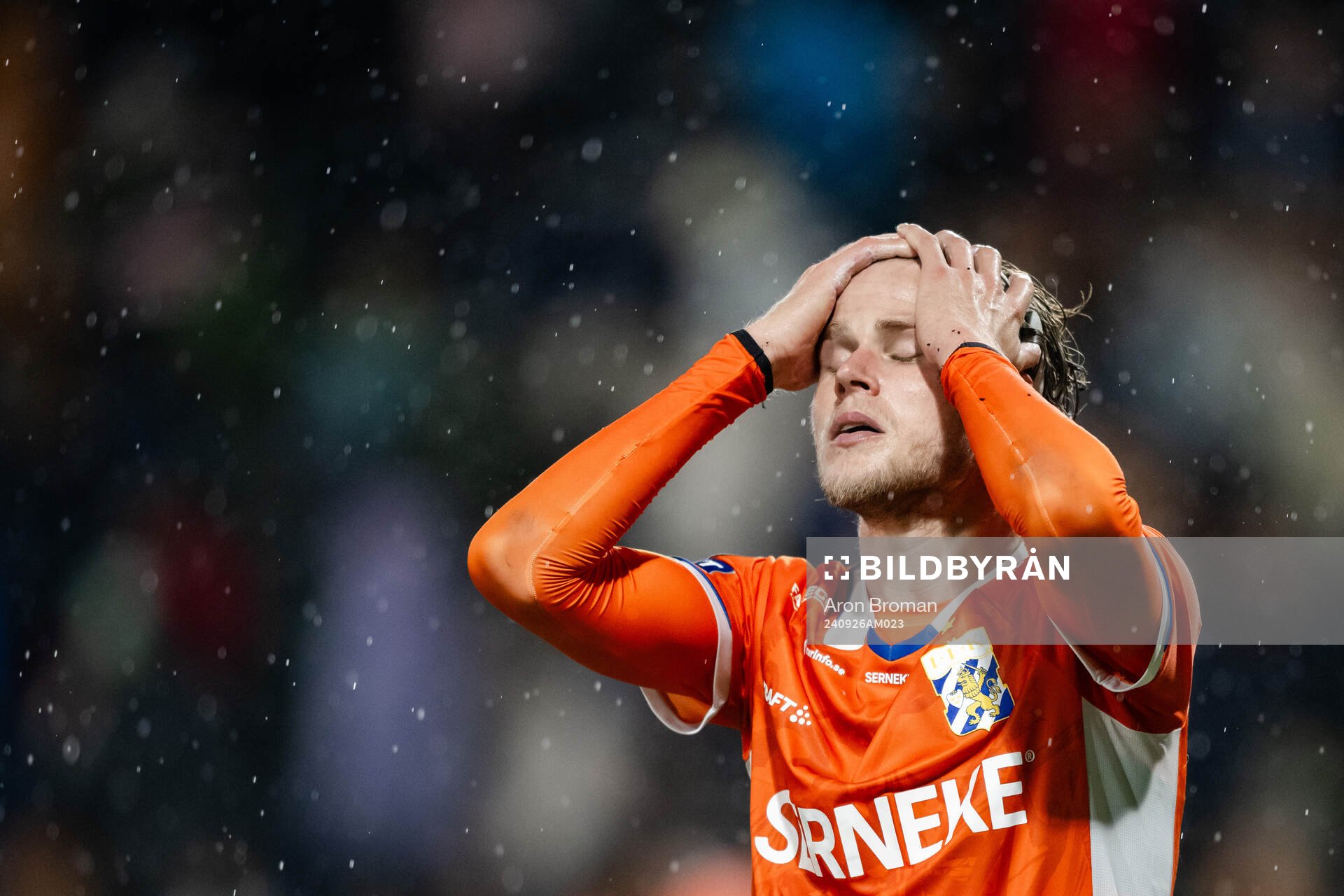 IFK Göteborgs Gustaf Norlin deppar