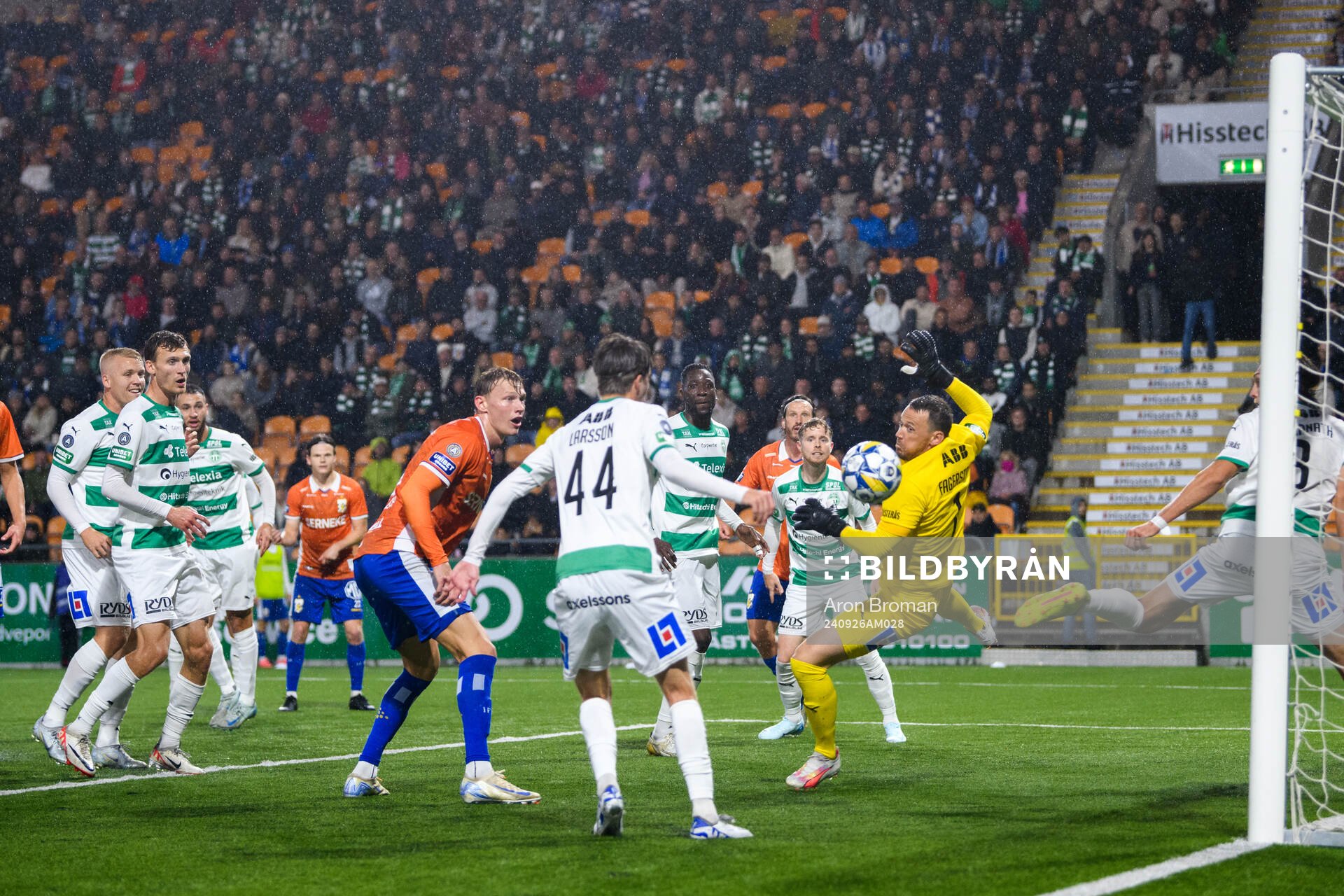 Västerås målvakt Anton Fagerström