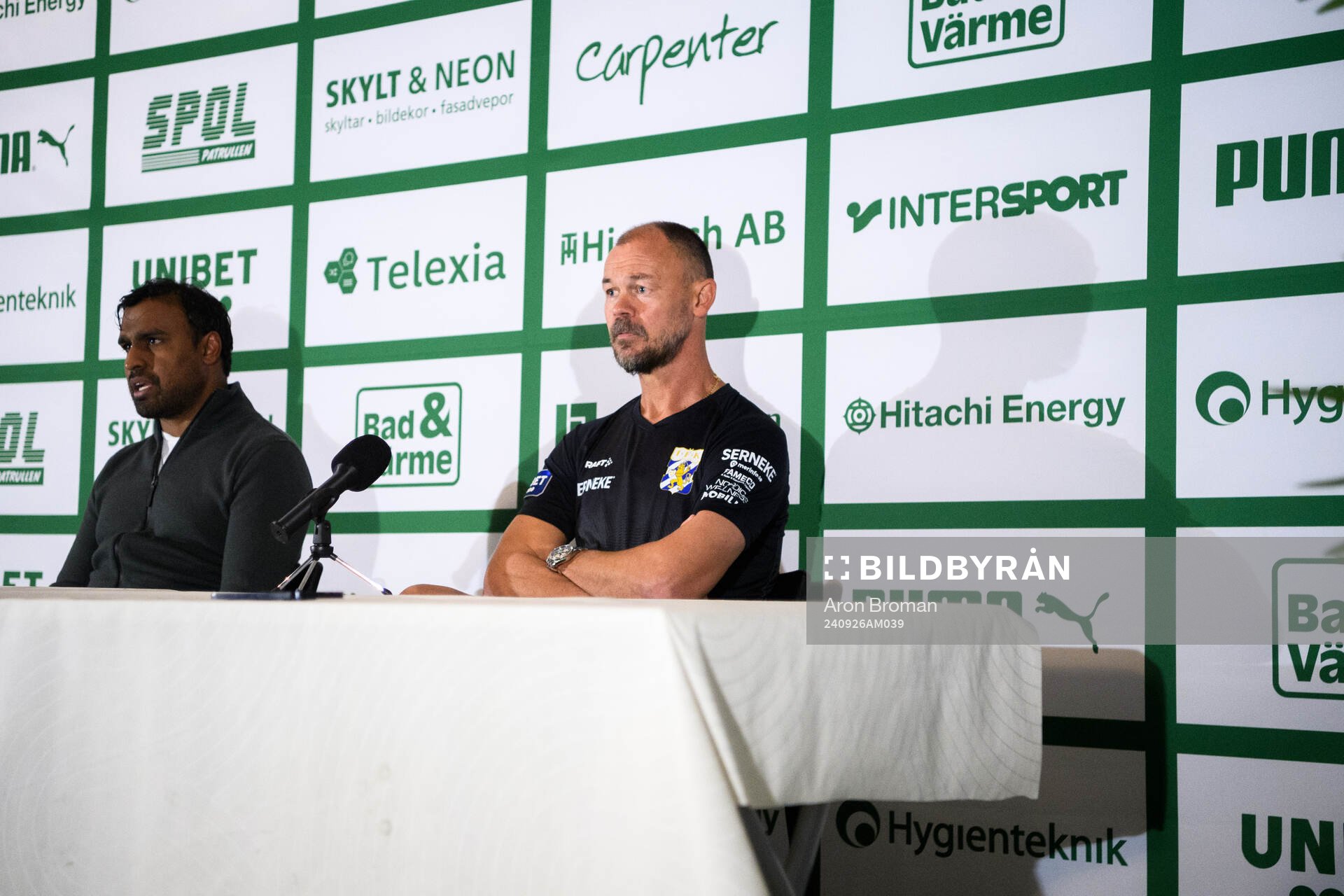 Västerås tränare Kalle Karlsson och IFK Göteborgs