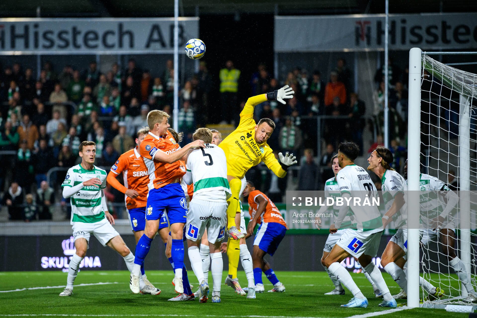 Västerås målvakt Anton Fagerström