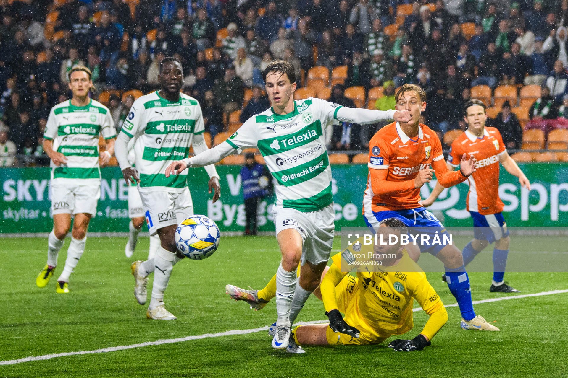 Västerås målvakt Anton Fagerström