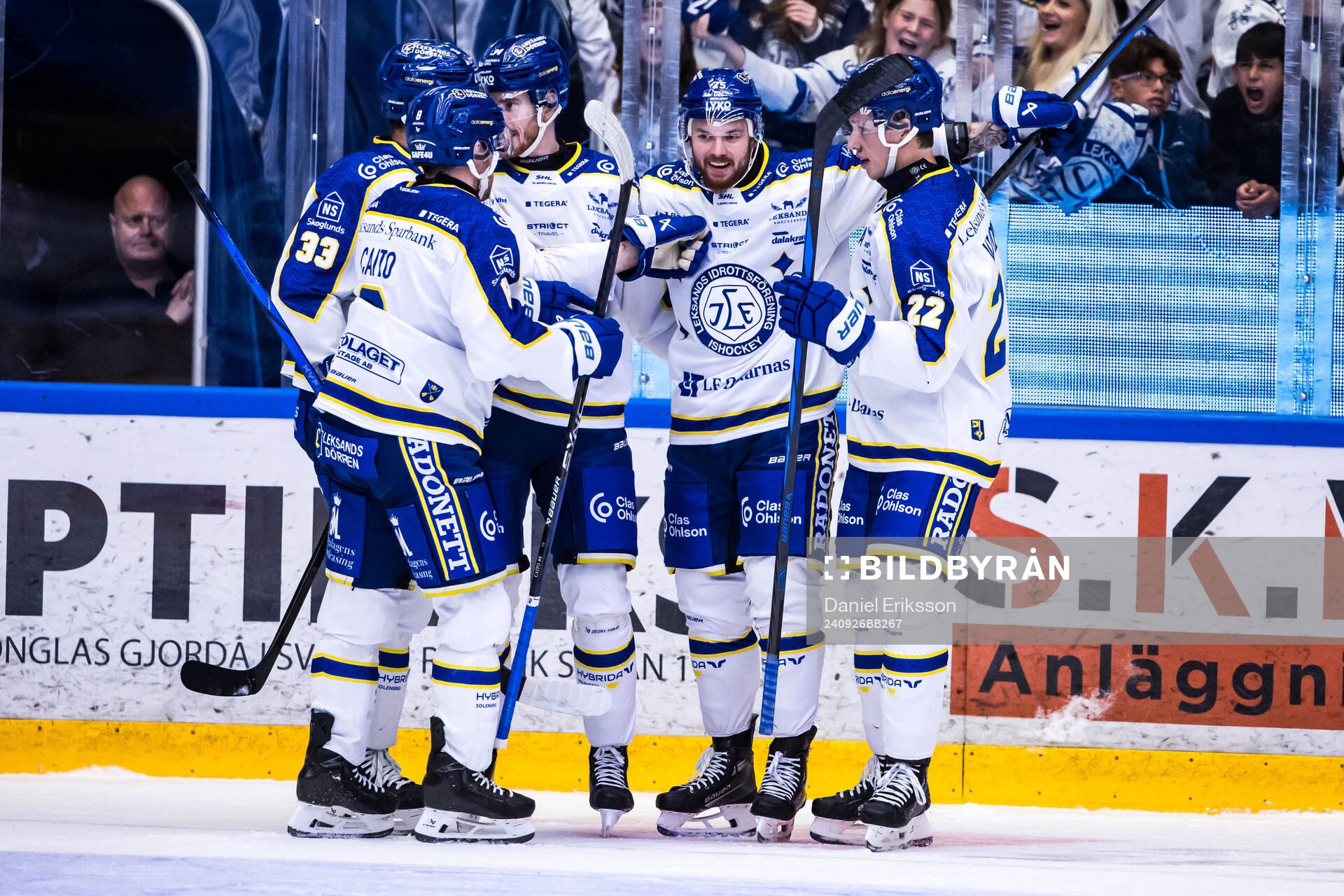 Leksands Lucas Elvenes jublar