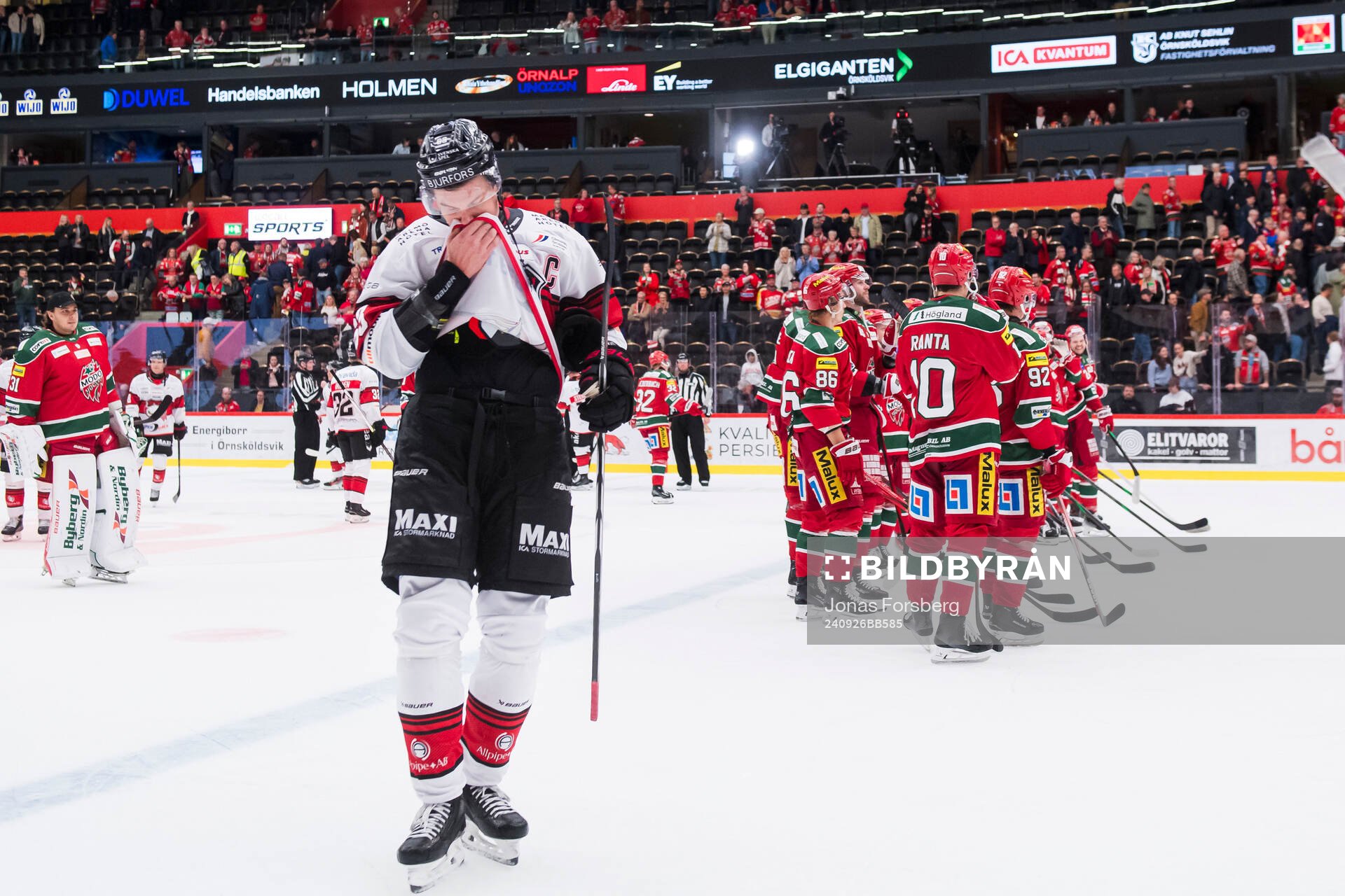Malmö Redhawks Fredrik Händemark deppar