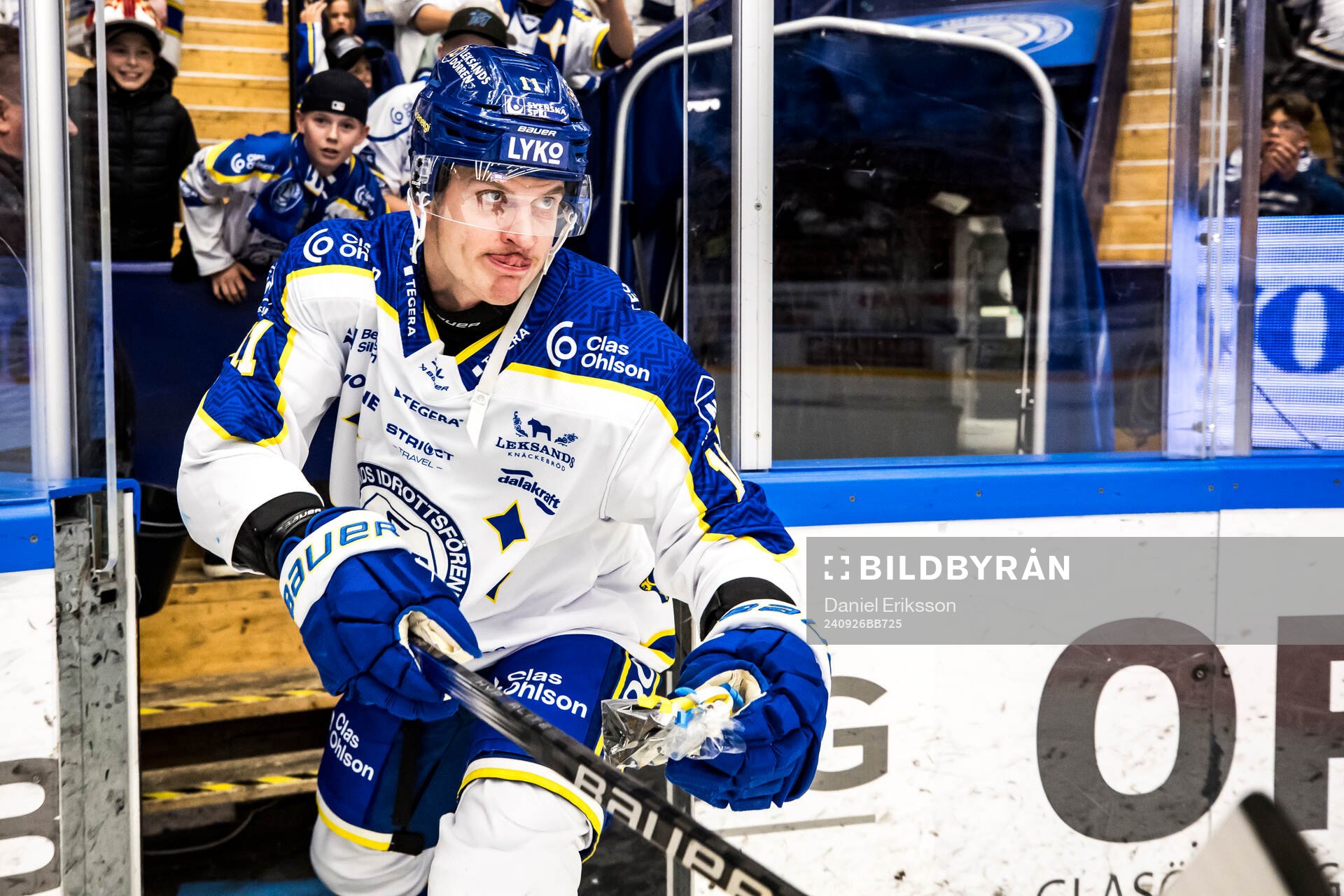 Leksands Martin Karlsson utsedd till matchens krigare