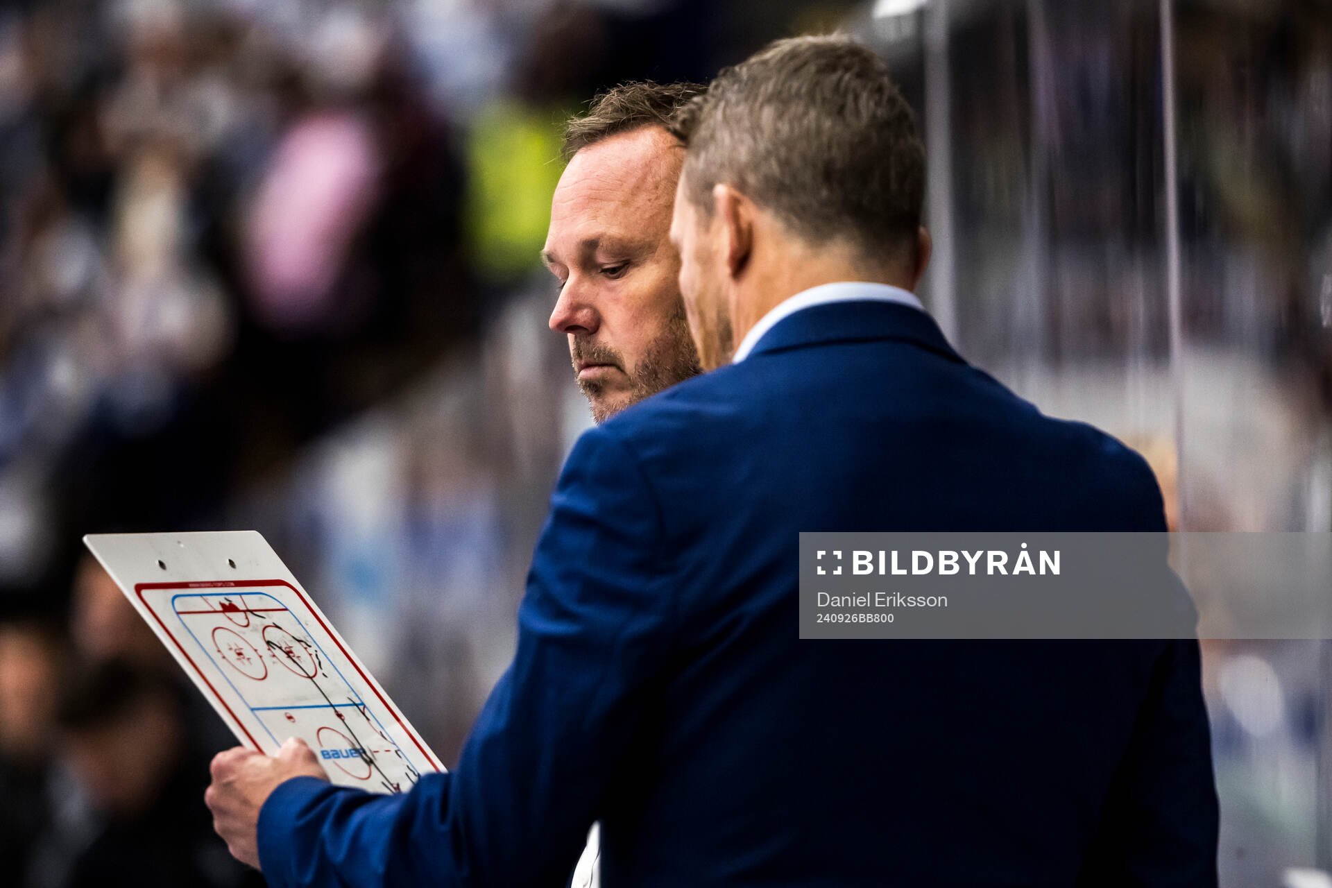 Leksands assisterande tränare Mikael Karlberg