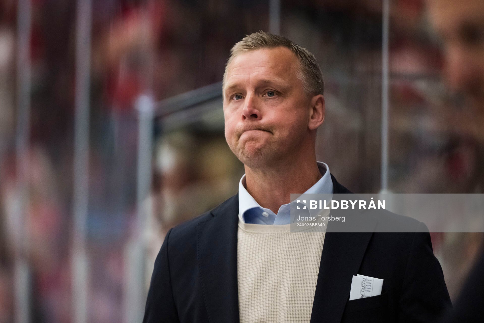 Malmö Redhawks assisterande tränare Bert Robertsson