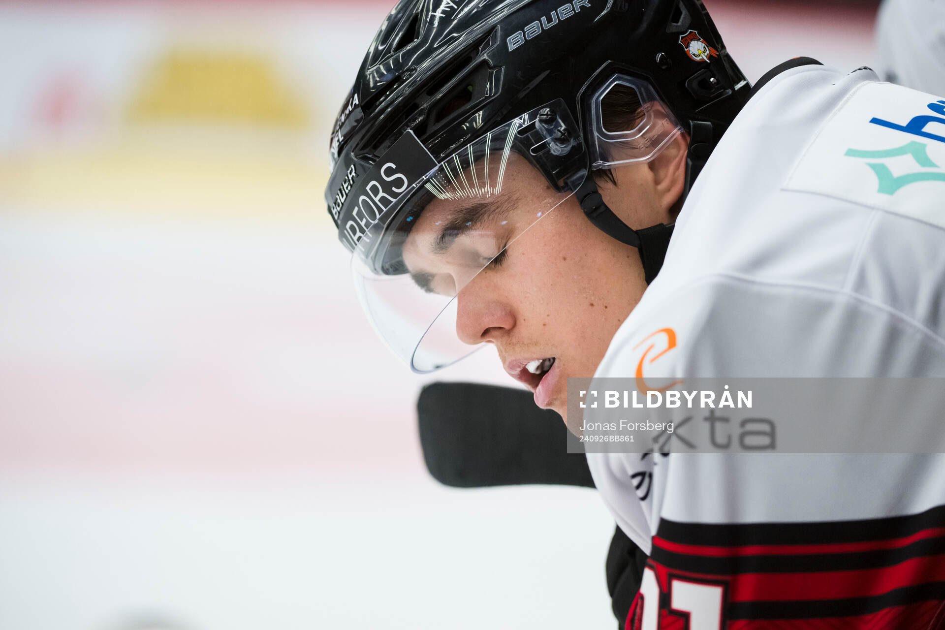 Malmö Redhawks Axel Sundberg deppar