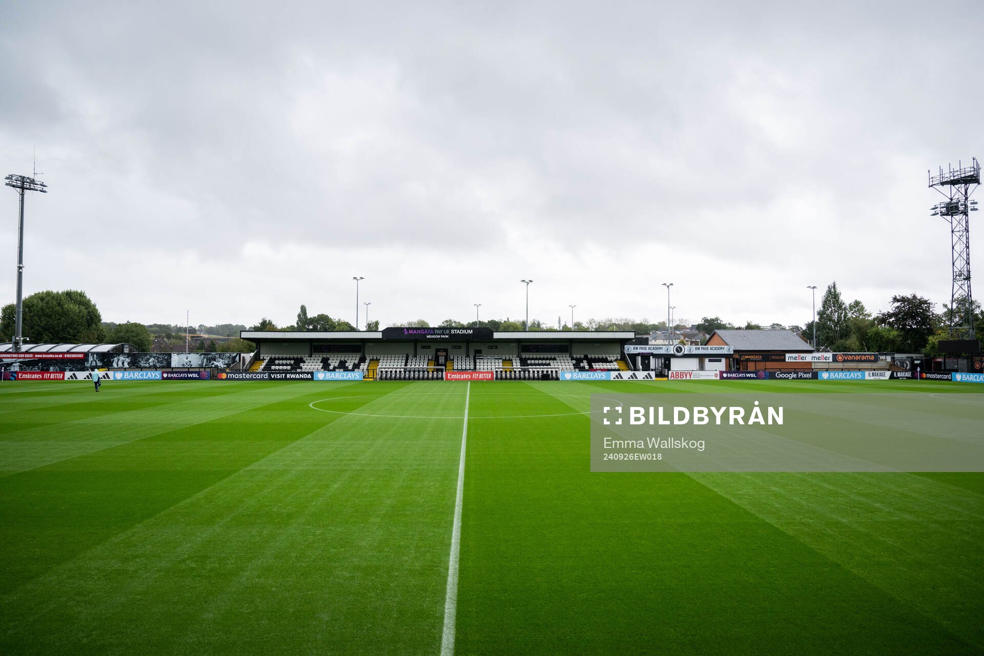 Interior view of Meadow Park