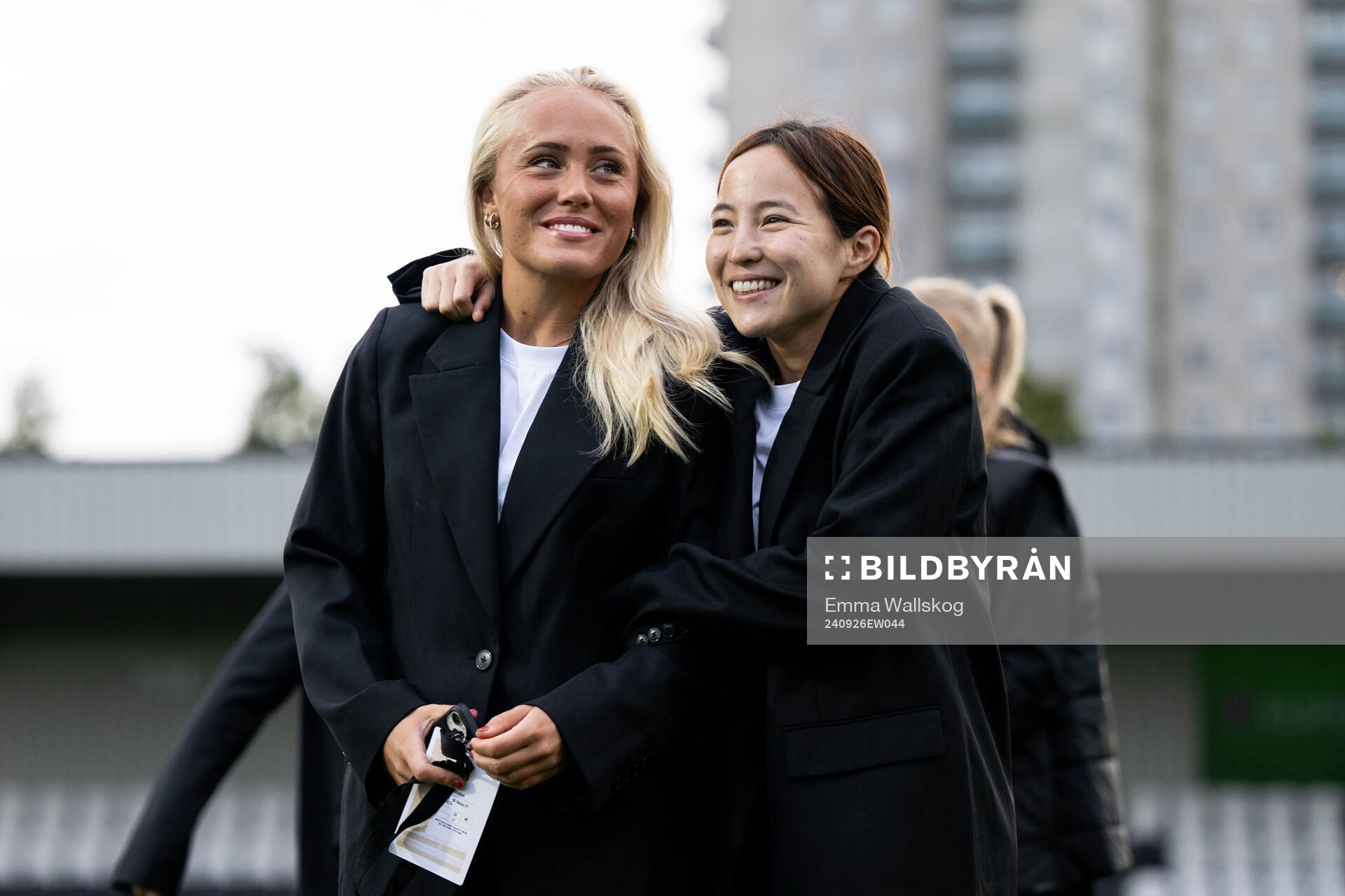 Alva Selerud and Hikaru Kitagawa of Häcken