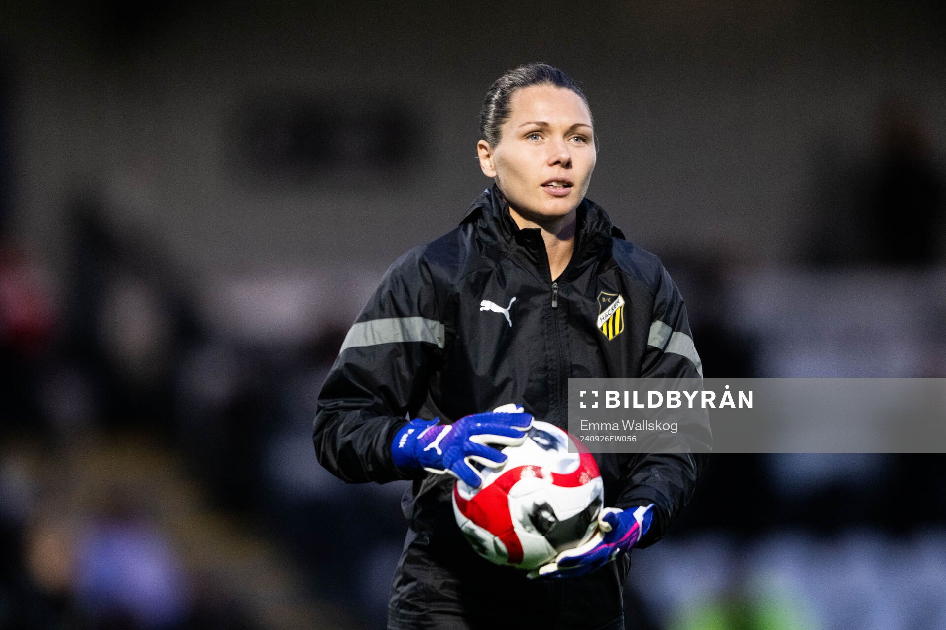 Goalkeeper Jennifer Falk of Häcken