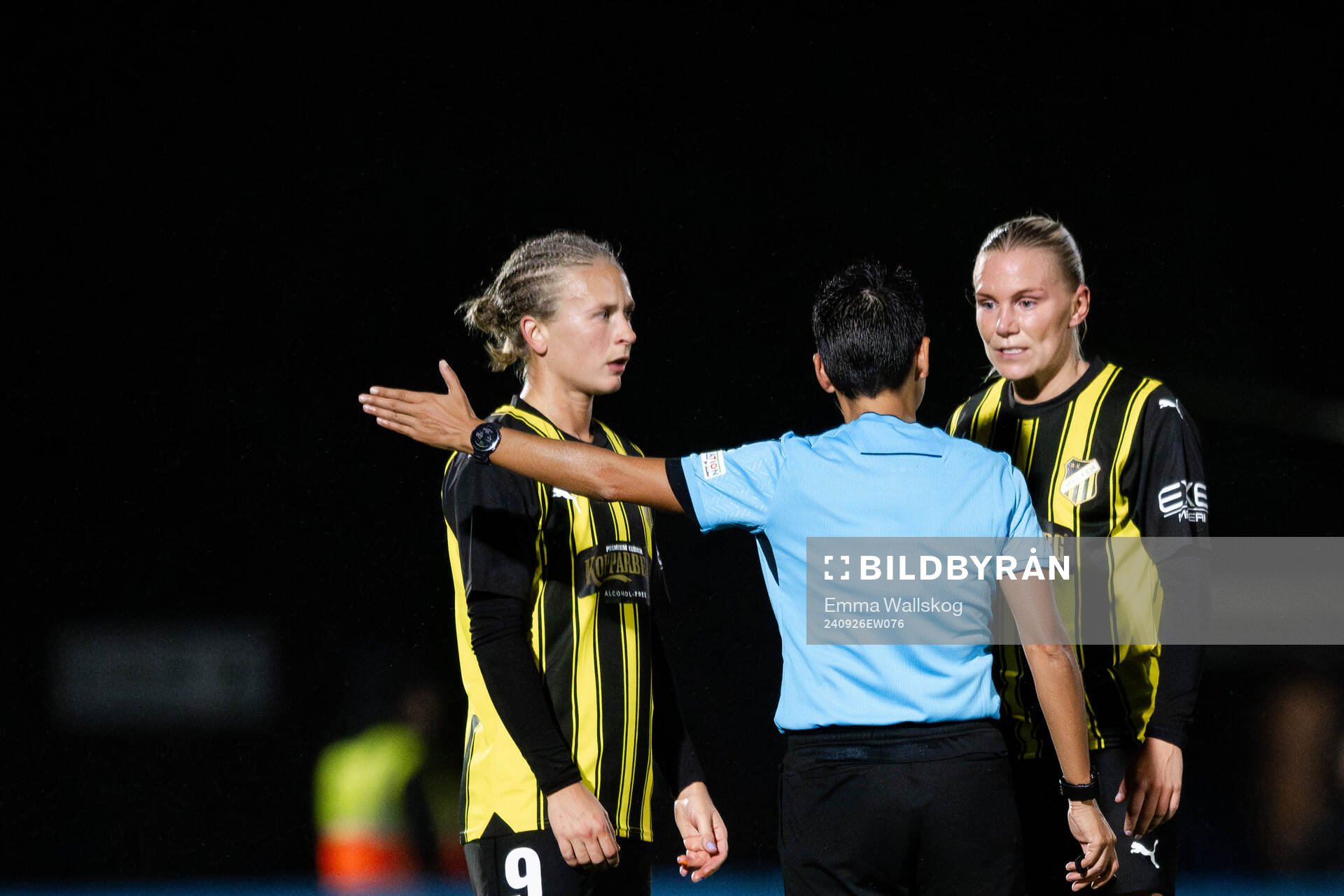 Filippa Curmark and Josefine Rybrink of Häcken