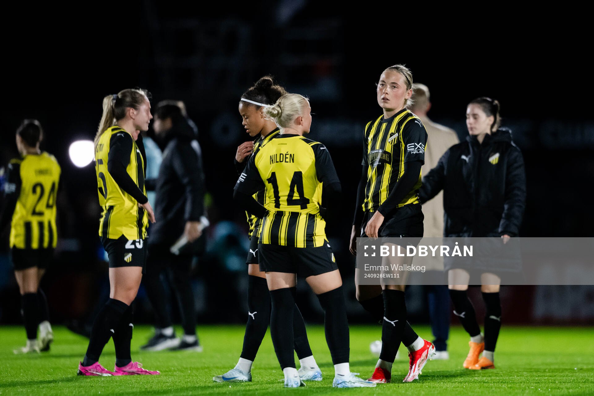 Paulina Nyström of Häcken looks dejected