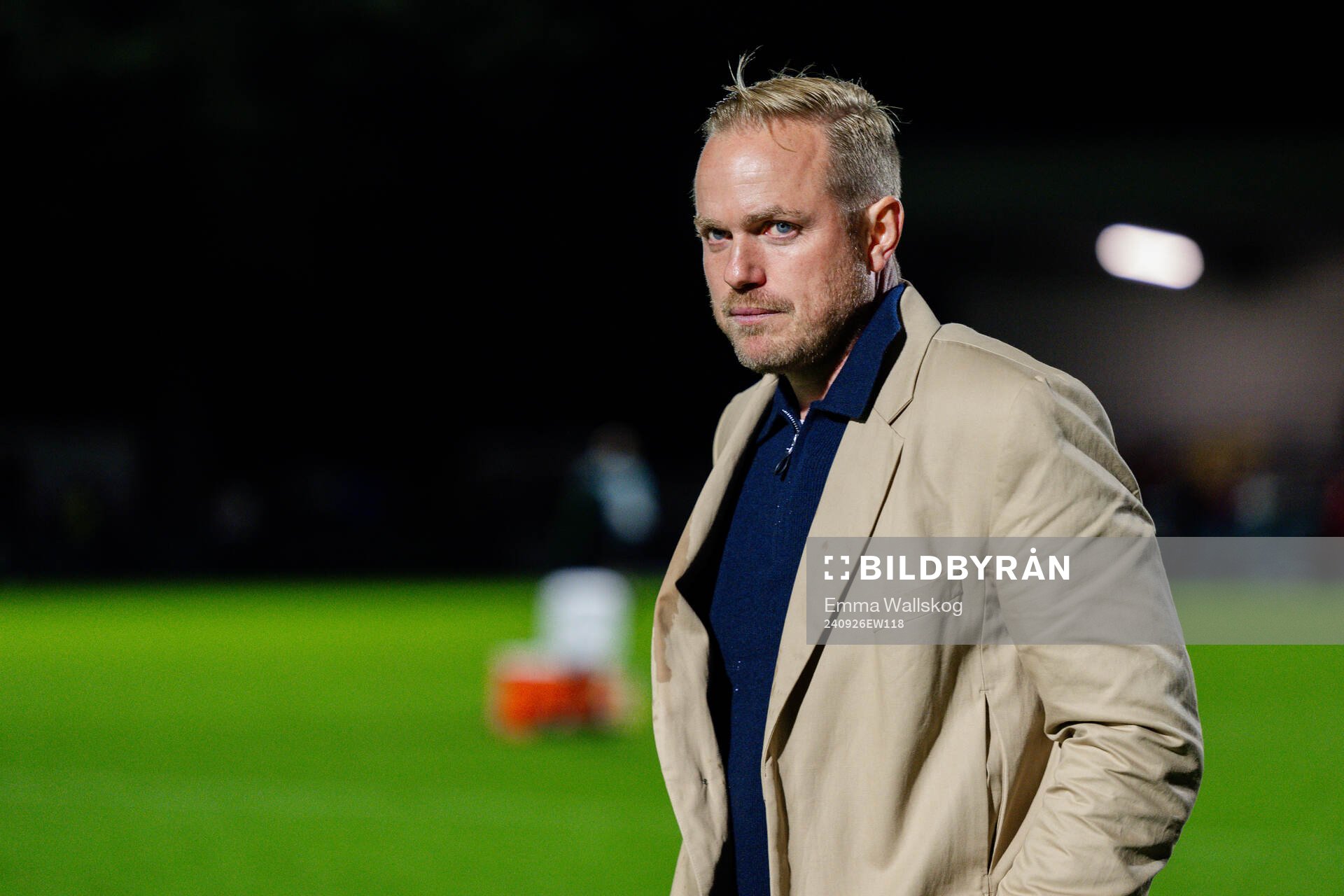 Head coach Jonas Eidevall of Arsenal