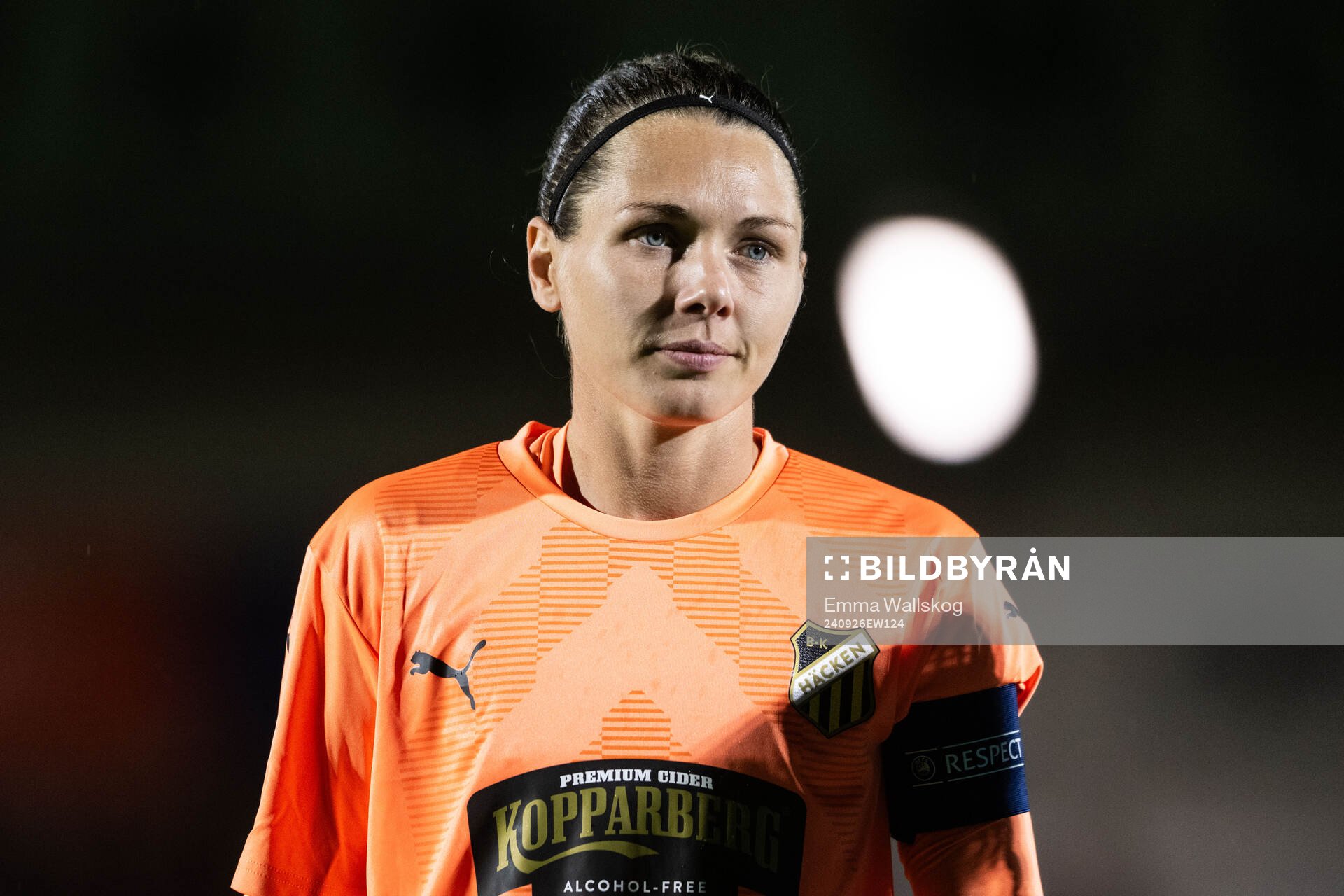 Goalkeeper Jennifer Falk of Häcken