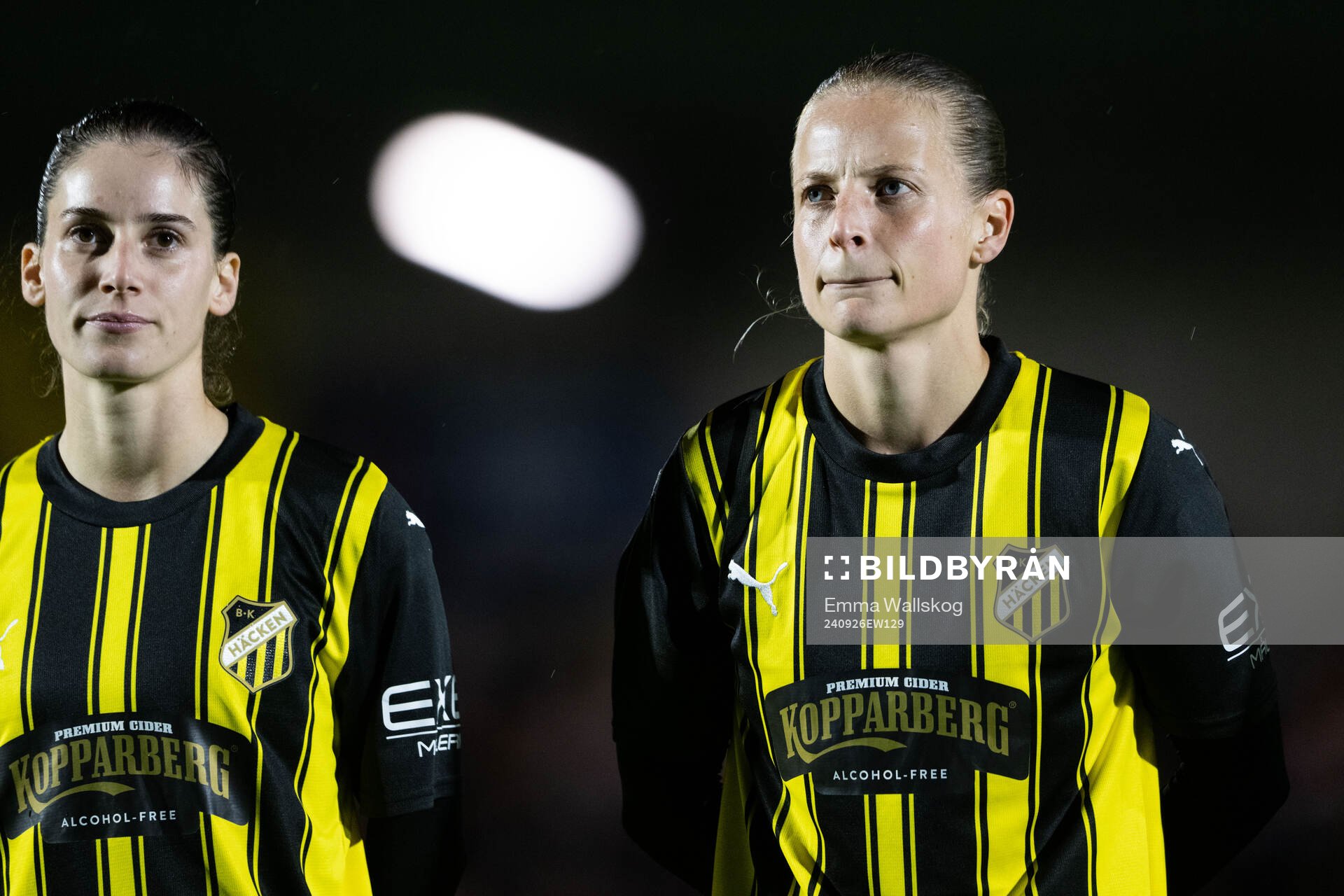 Clarissa Larisey and Anna Anvegård of Häcken