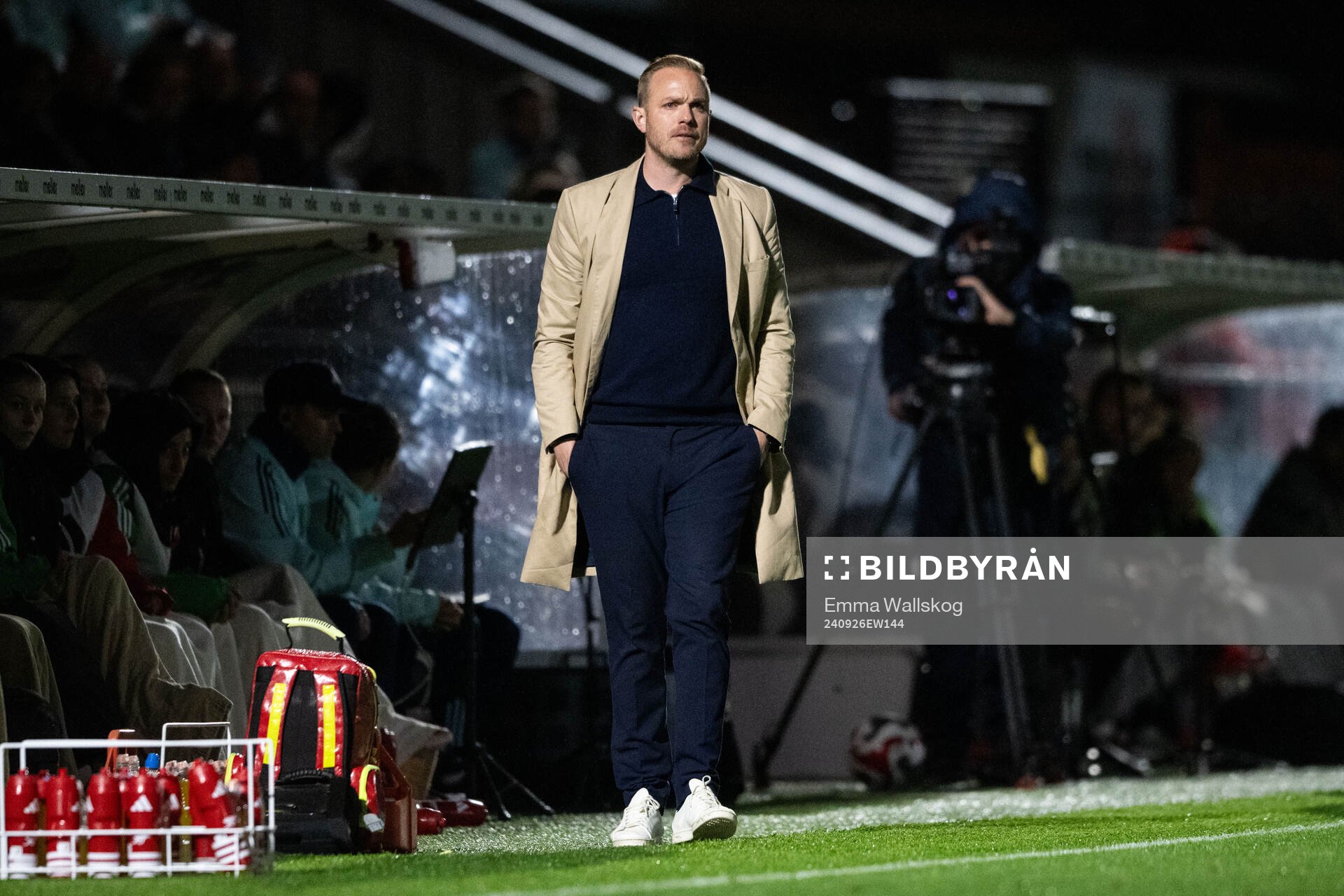 Head coach Jonas Eidevall of Arsenal