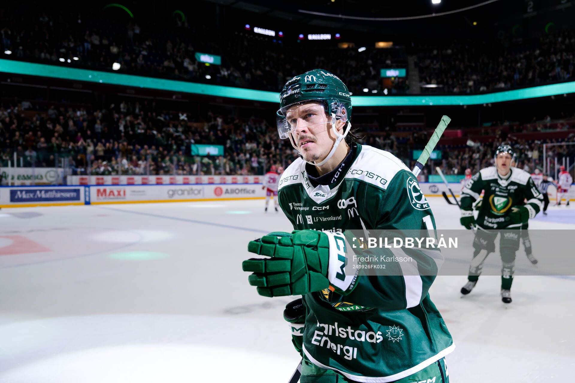 Färjestads Joakim Nygård jublar